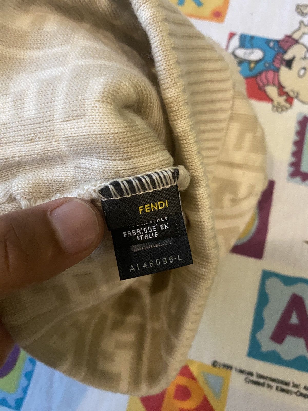 Fendi Fendi Wool Beanie Size ONE SIZE - 4 Thumbnail