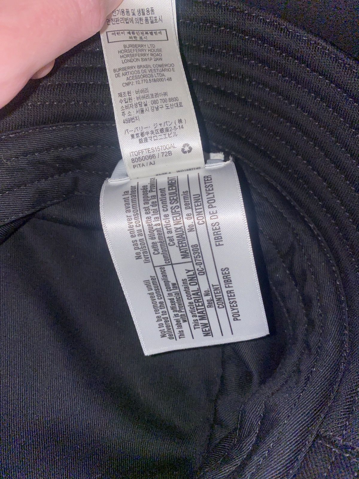 Burberry Burberry Bucket Hat Size ONE SIZE - 5 Thumbnail