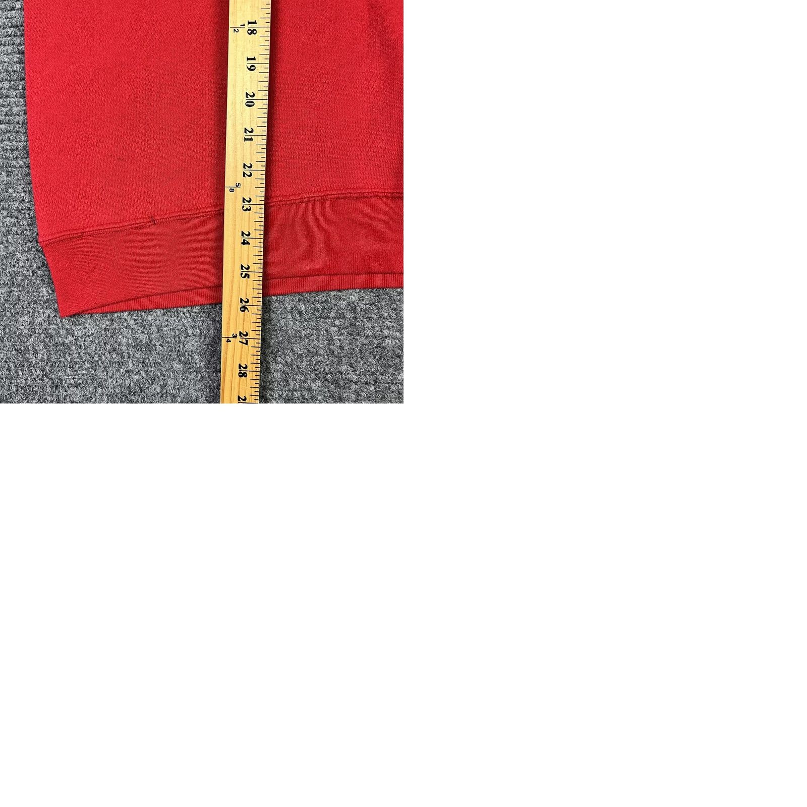 Vintage VINTAGE 90s Christmas Holiday Graphic Print Crewneck Sweatshirt Large The Cotton Exchange Women Red Christmas 50/50 Crewneck Sweatshirt Size L / US 10 / IT 46 - 9 Thumbnail