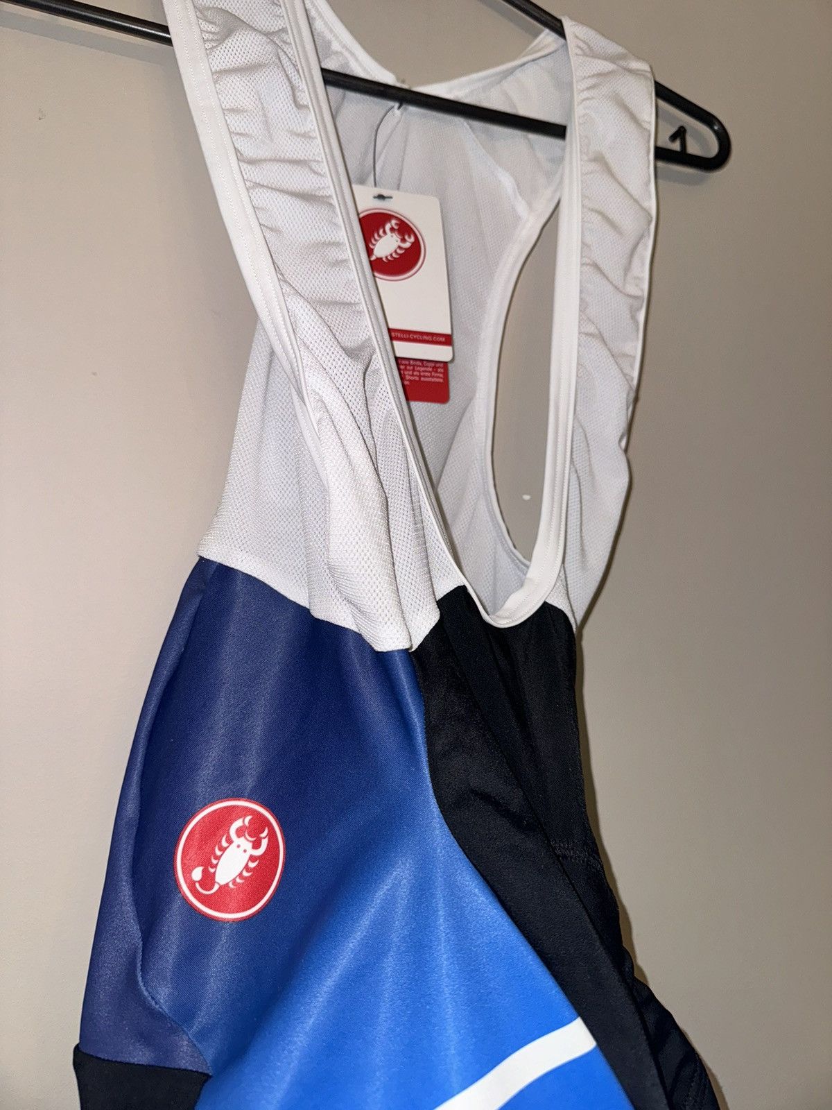 Bicycle Castelli bib shorts bicycle jersey sport Size US 32 / EU 48 - 2 Thumbnail