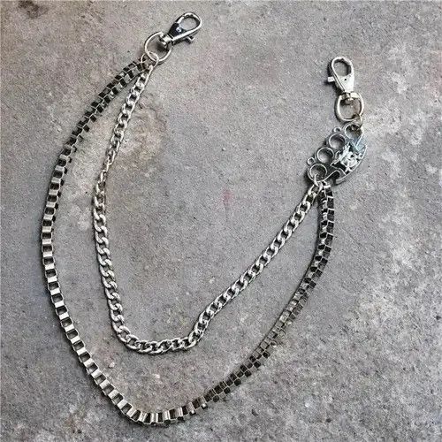 Jewelry Punk Multilayer Metal Pants Chain Size ONE SIZE - 3 Thumbnail