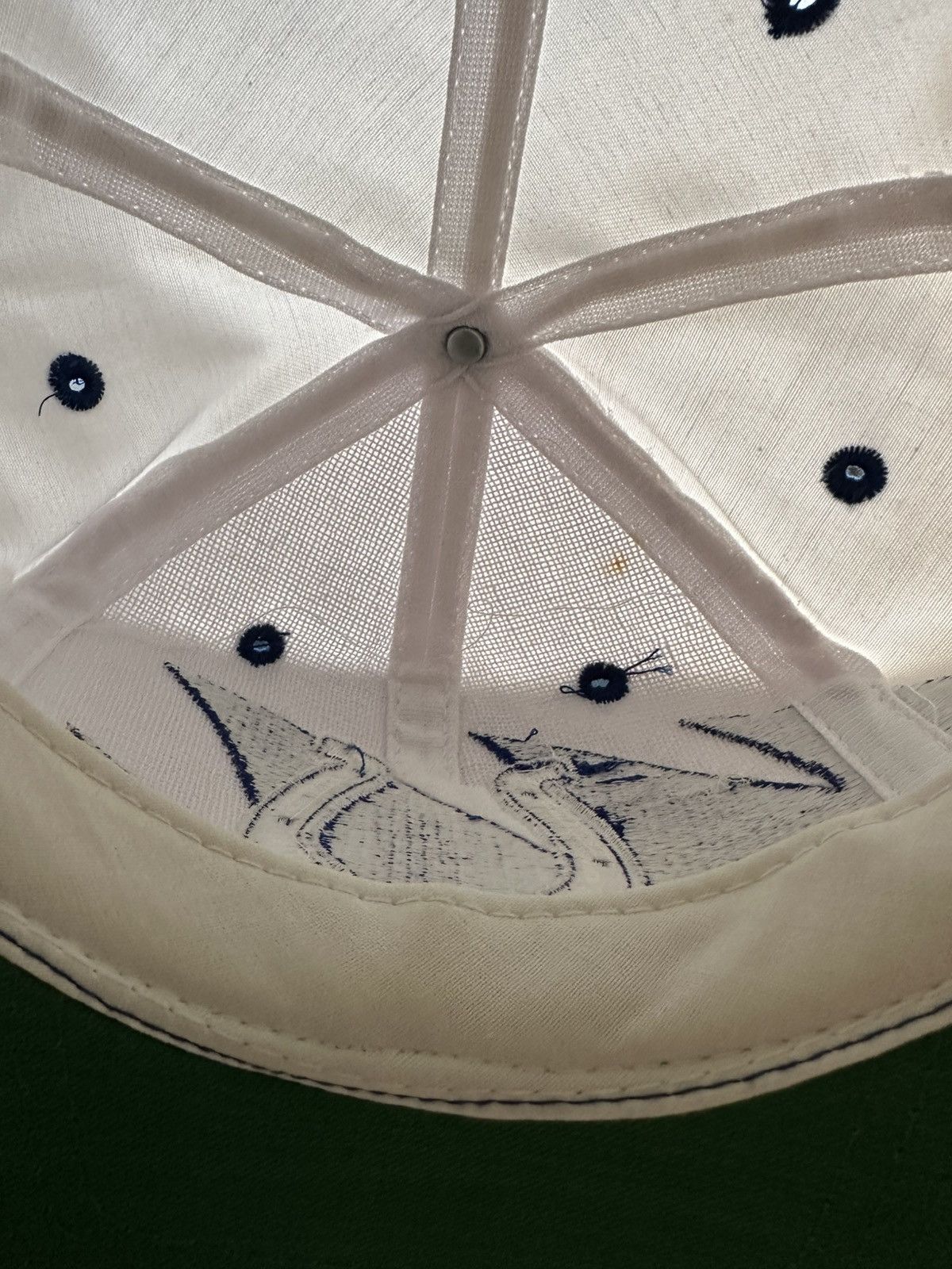 Logo Athletic × NFL × Vintage Vintage 90s Logoathletic Indianapolis Colts Sharktooth Hat Size ONE SIZE - 8 Thumbnail