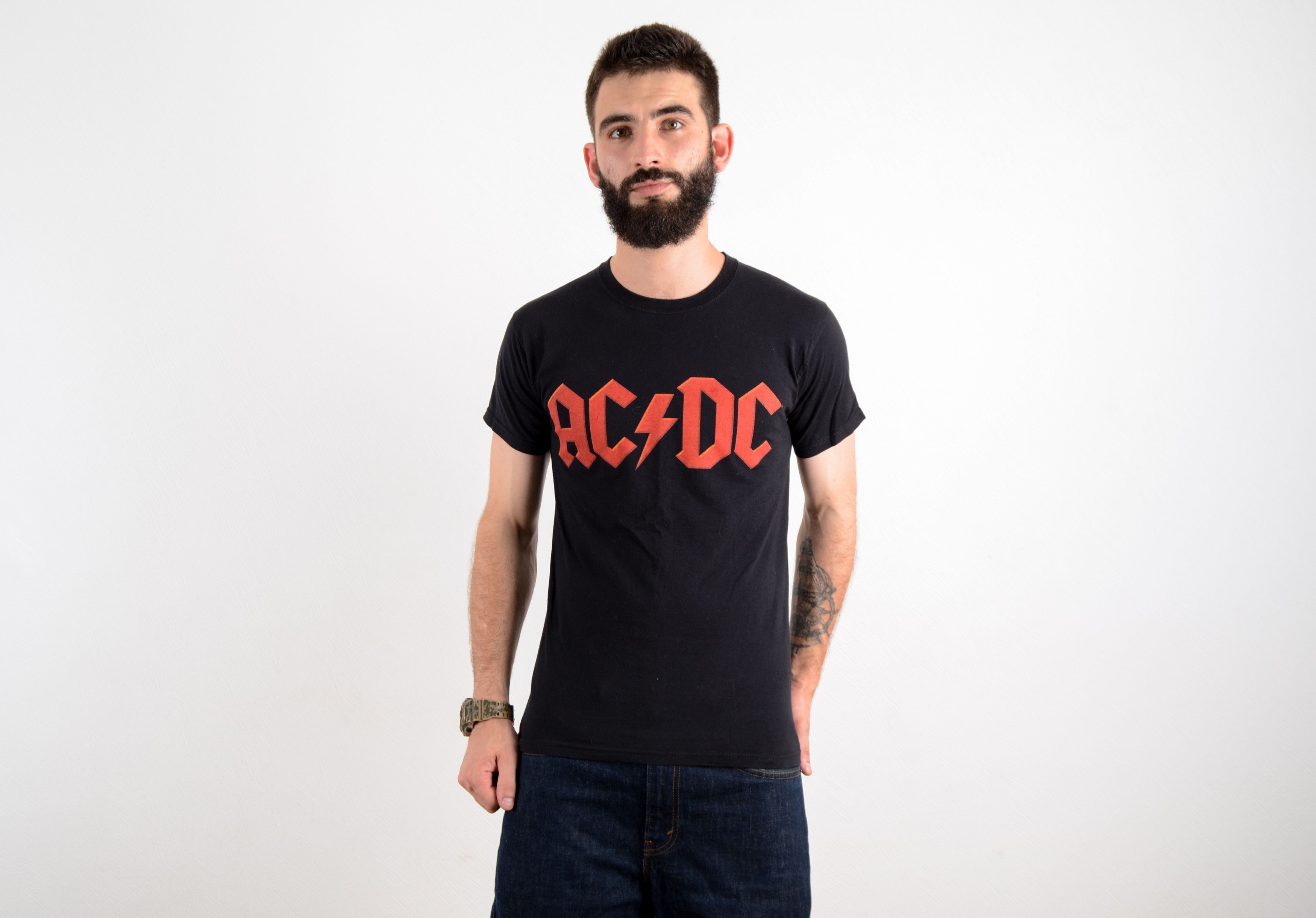 AC/DC ACDC 2015 Tour T shirt Band Rock Size US S / EU 44-46 / 1 - 2 Thumbnail