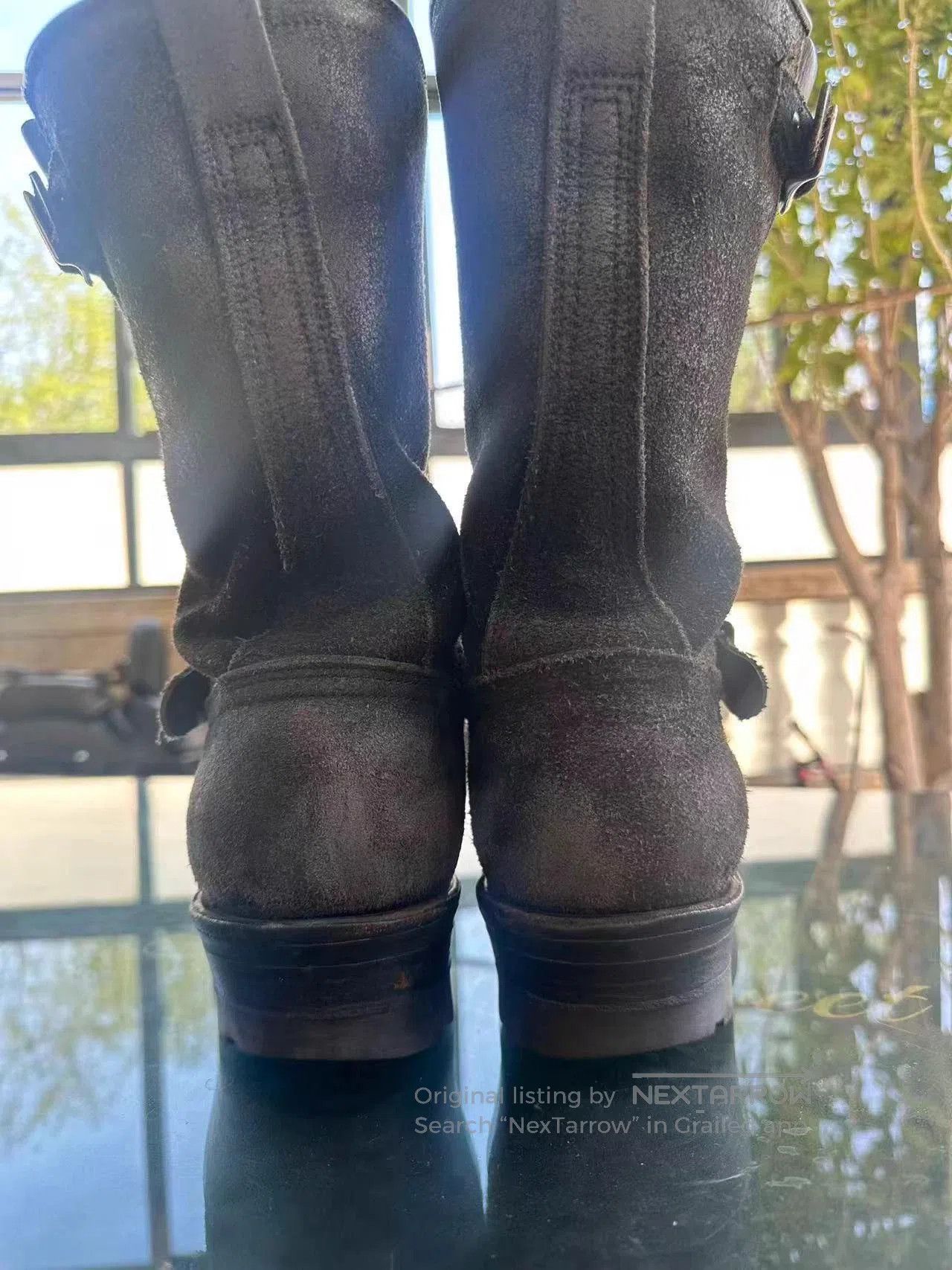 Vibram Brown Buckle Strap Mid-Calf Boots. Size US 8 / EU 41 - 4 Thumbnail