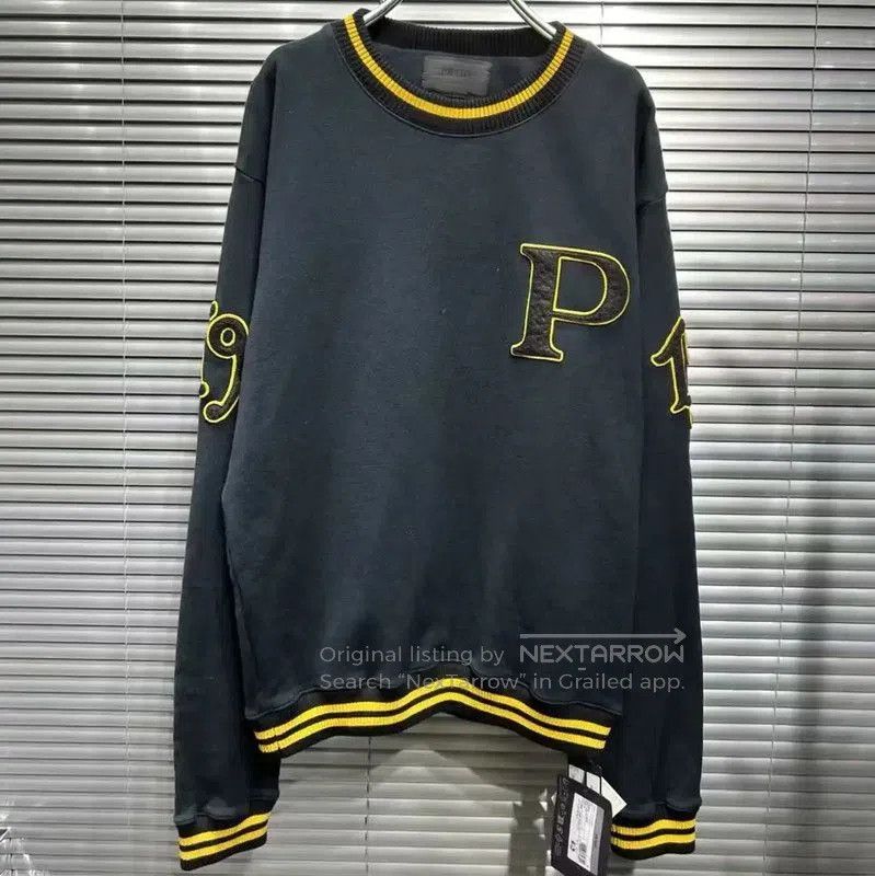 Prada Black Cotton Sweatshirt for Men.