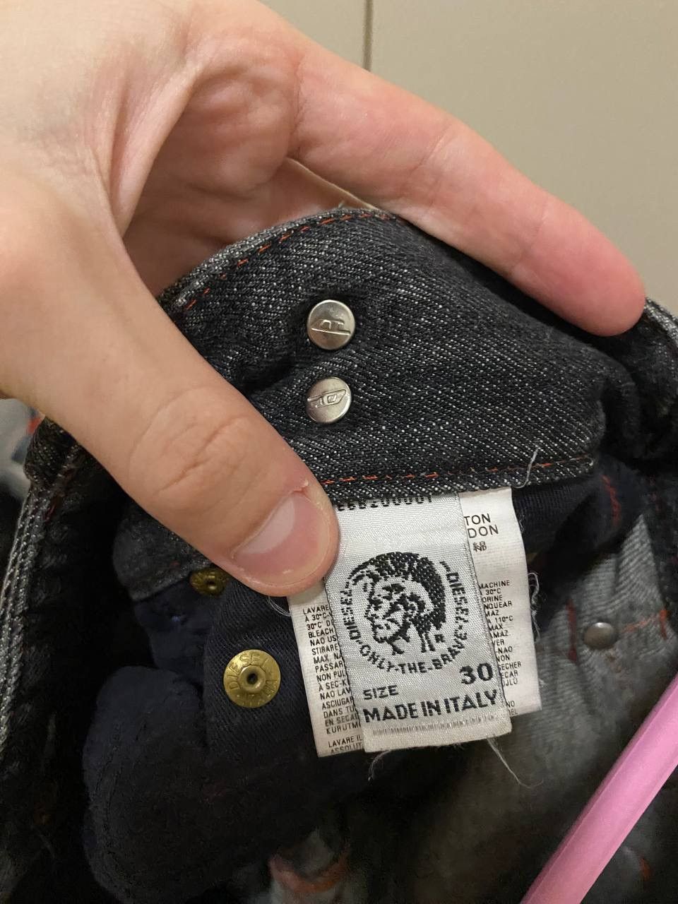 Diesel × Vintage Flare Jeans Diesel Distress Faded Boot Cut Y2k Mudmax Size US 30 / EU 46 - 17 Thumbnail