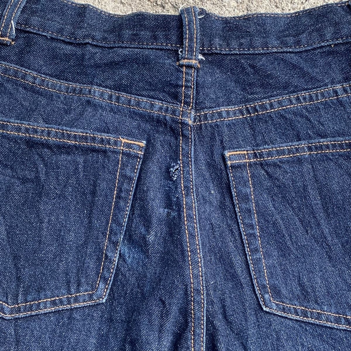 GU Wide Leg Baggy Japanese Brand Jeans Pants W26 Size 26" / US 2 / IT 38 - 6 Thumbnail
