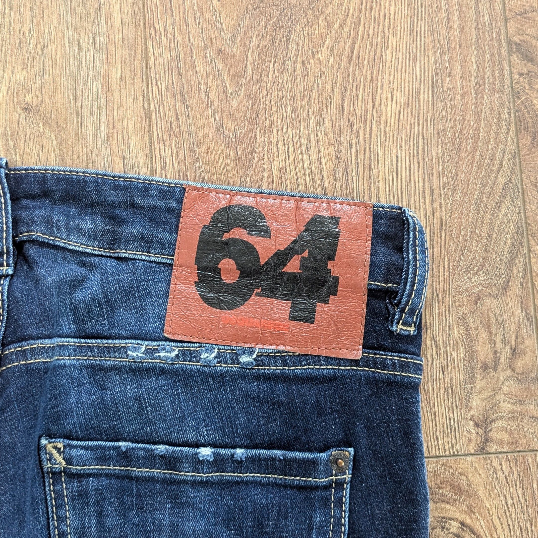 Dsquared2 Dsquared2 Blue Distressed Kenny Twist Men's Made In Italy Size US 28 / EU 44 - 19 Thumbnail