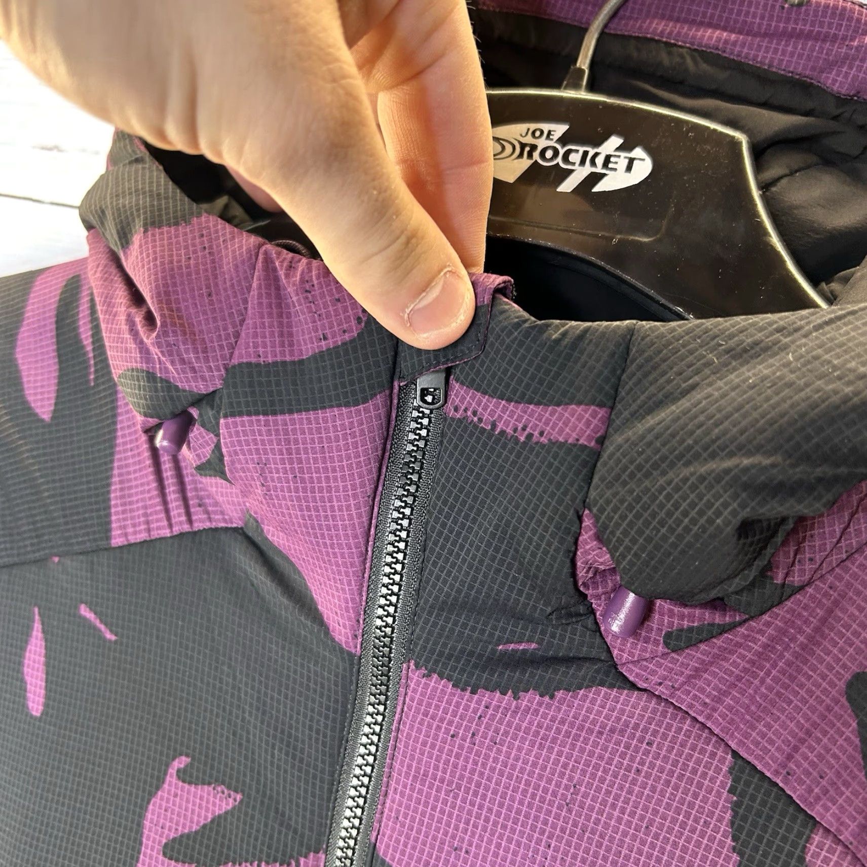 The North Face The North Face TNF Lodgefather Ventrix Hooded Insulated Purple Camo Jacket Large Size US L / EU 52-54 / 3 - 5 Thumbnail