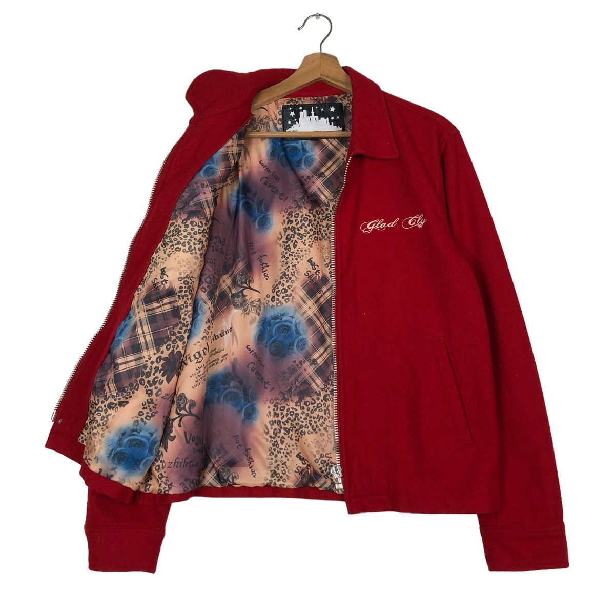 Hysteric Glamour 🔥VINTAGE BIKER JACKET MONSTER MARKETING BIG LOGO Size US M / EU 48-50 / 2 - 11 Thumbnail