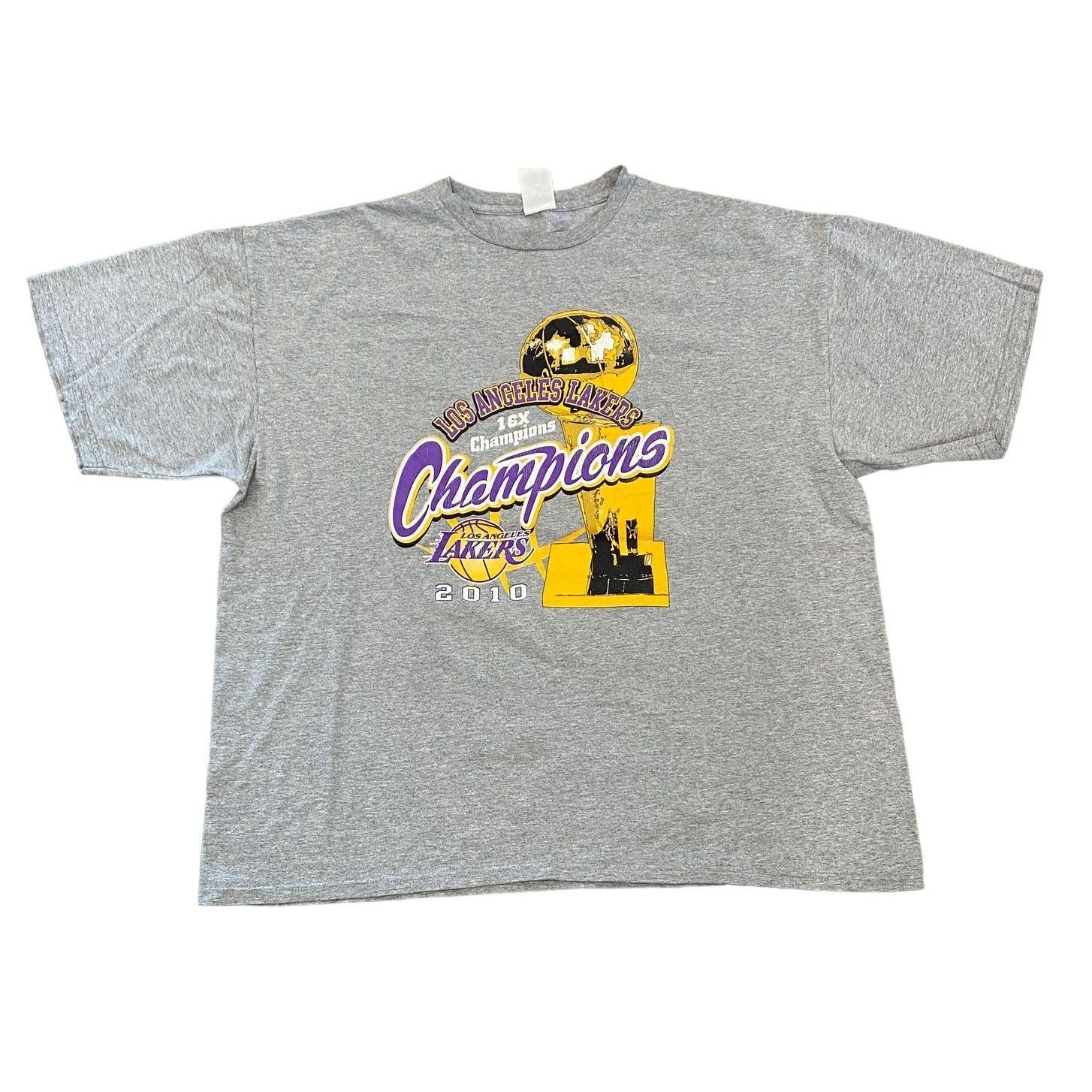 L.A. Lakers LA Lakers 2010 Back to Back NBA Champions T Shirt Men's L Size US L / EU 52-54 / 3 - 1 Preview
