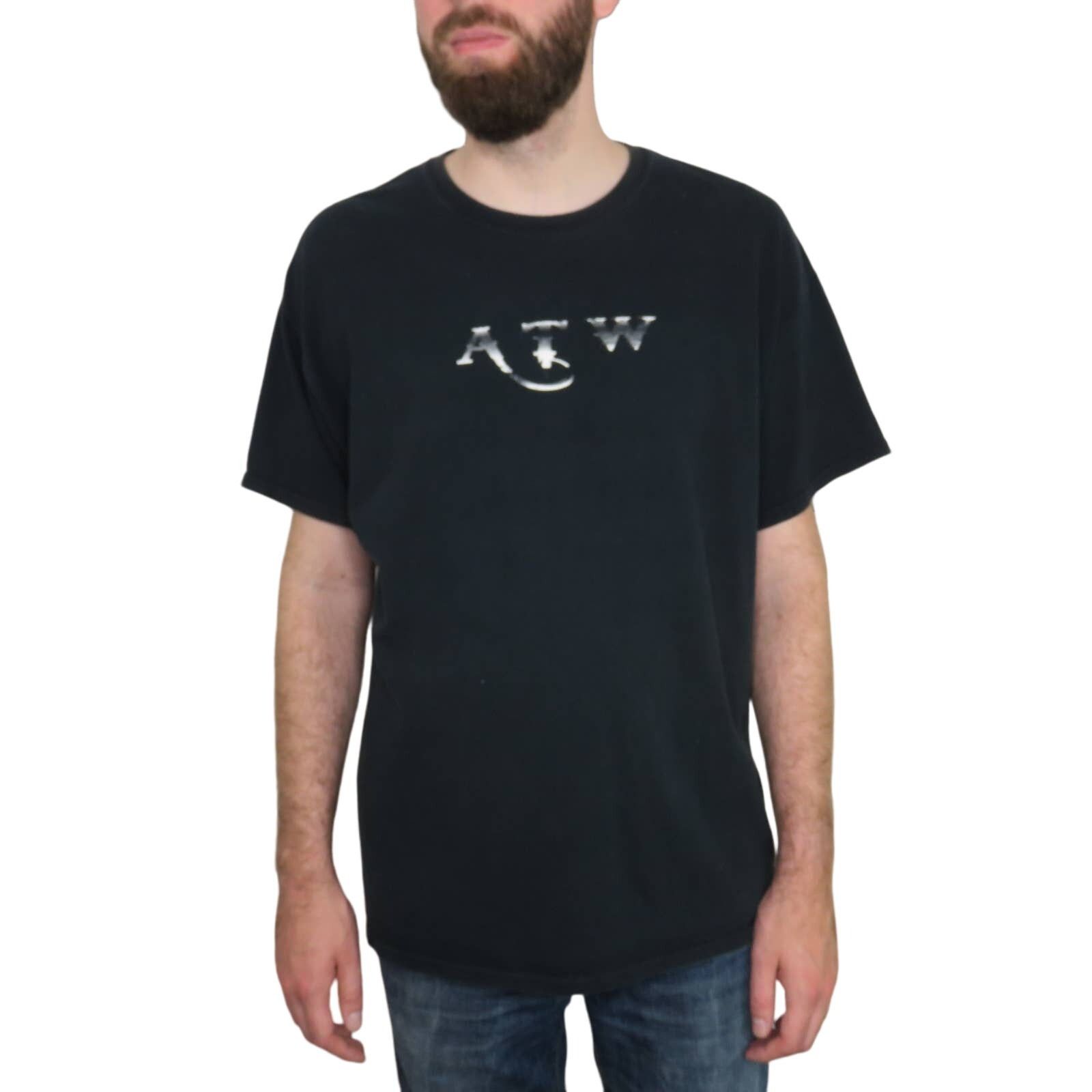 Vintage Americana Train Wreck Black Graphic Band Tee T-Shirt XL Size US XL / EU 56 / 4 - 3 Thumbnail