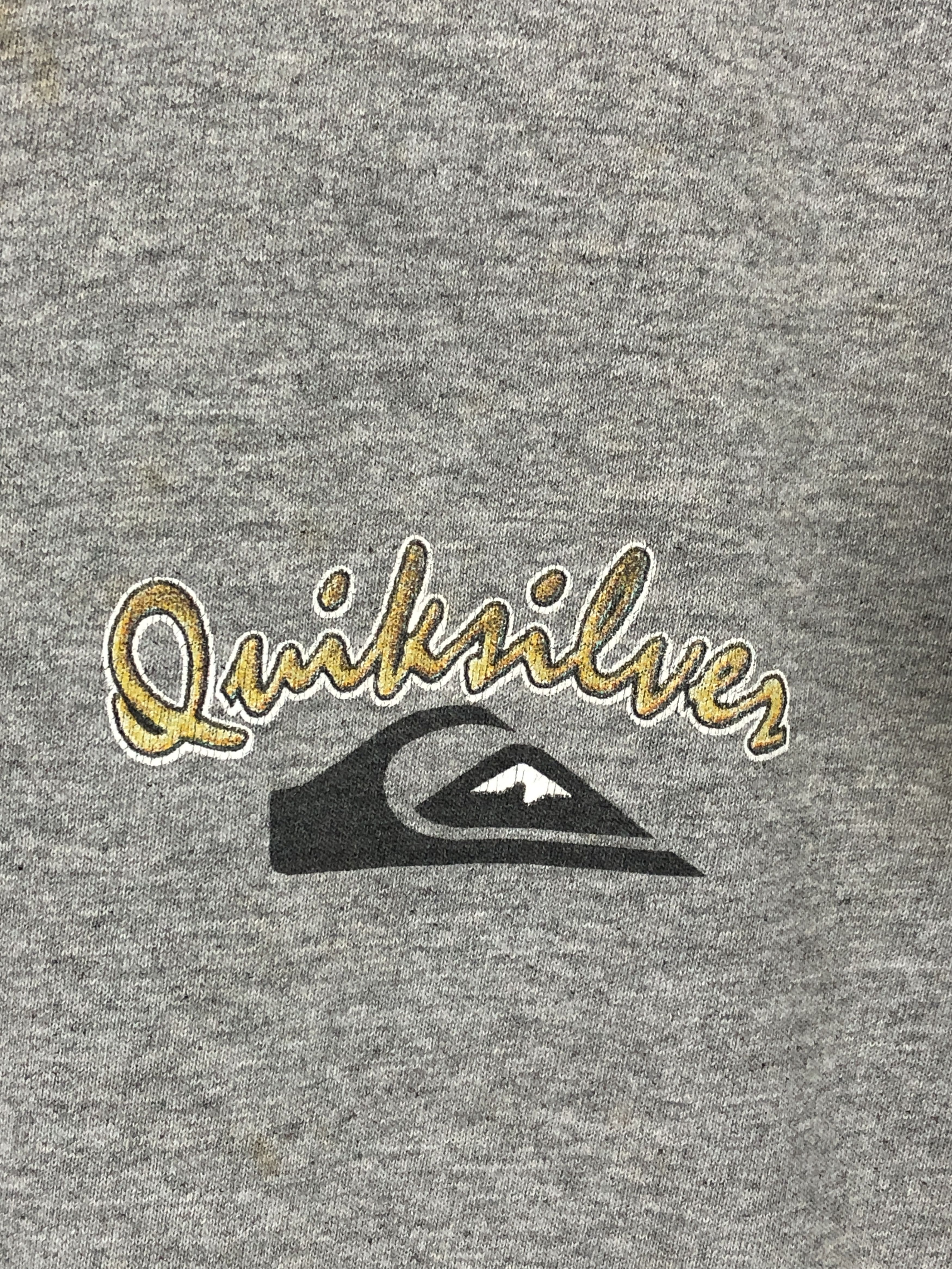 Quiksilver × Vintage Vintage 90s Quiksilver Big Logo Surfing Tee TA0487 Size US S / EU 44-46 / 1 - 8 Thumbnail