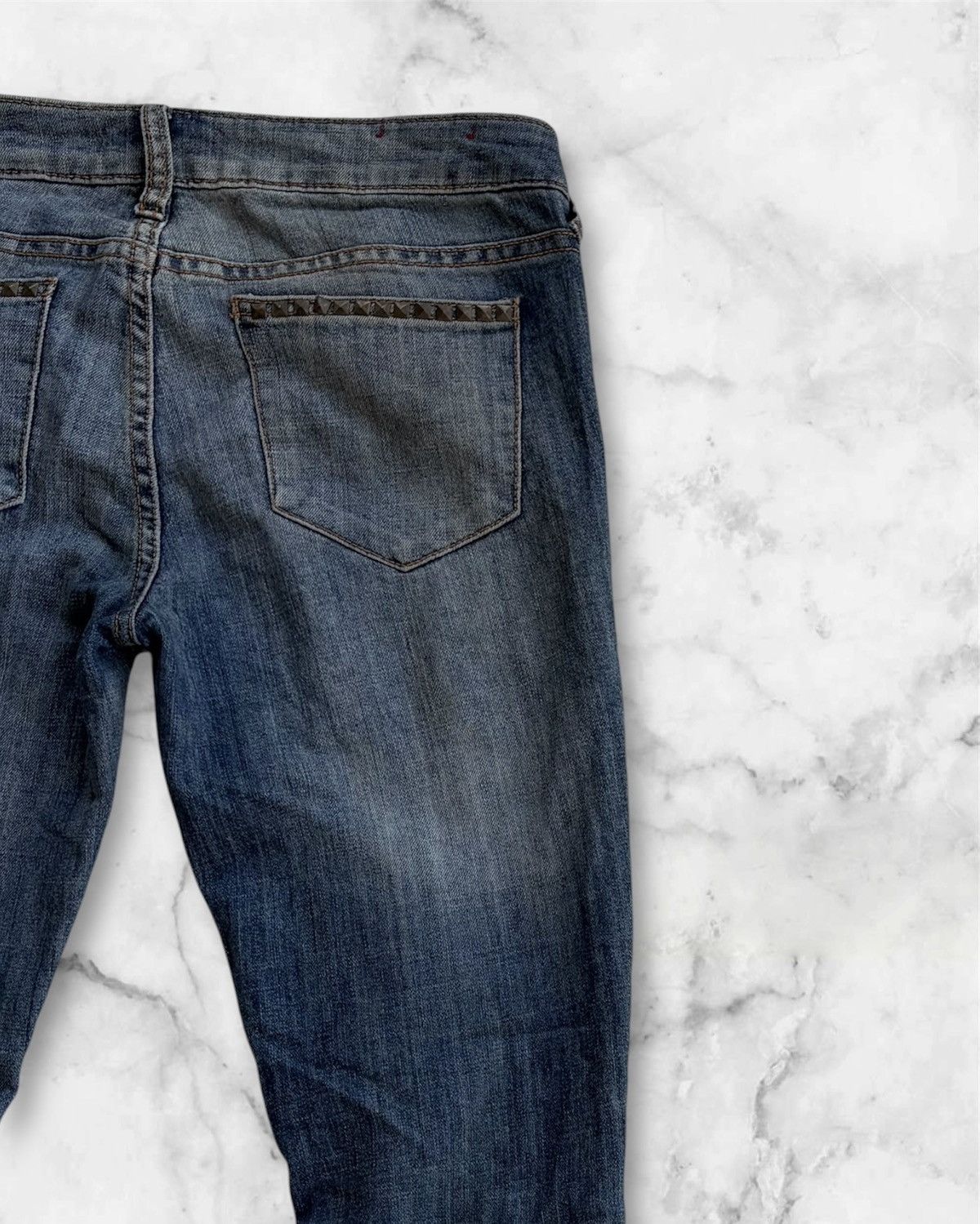 Forever 21 Forever 21 Streetwear Skinny Distressed Denim Pant Size US 32 / EU 48 - 10 Thumbnail