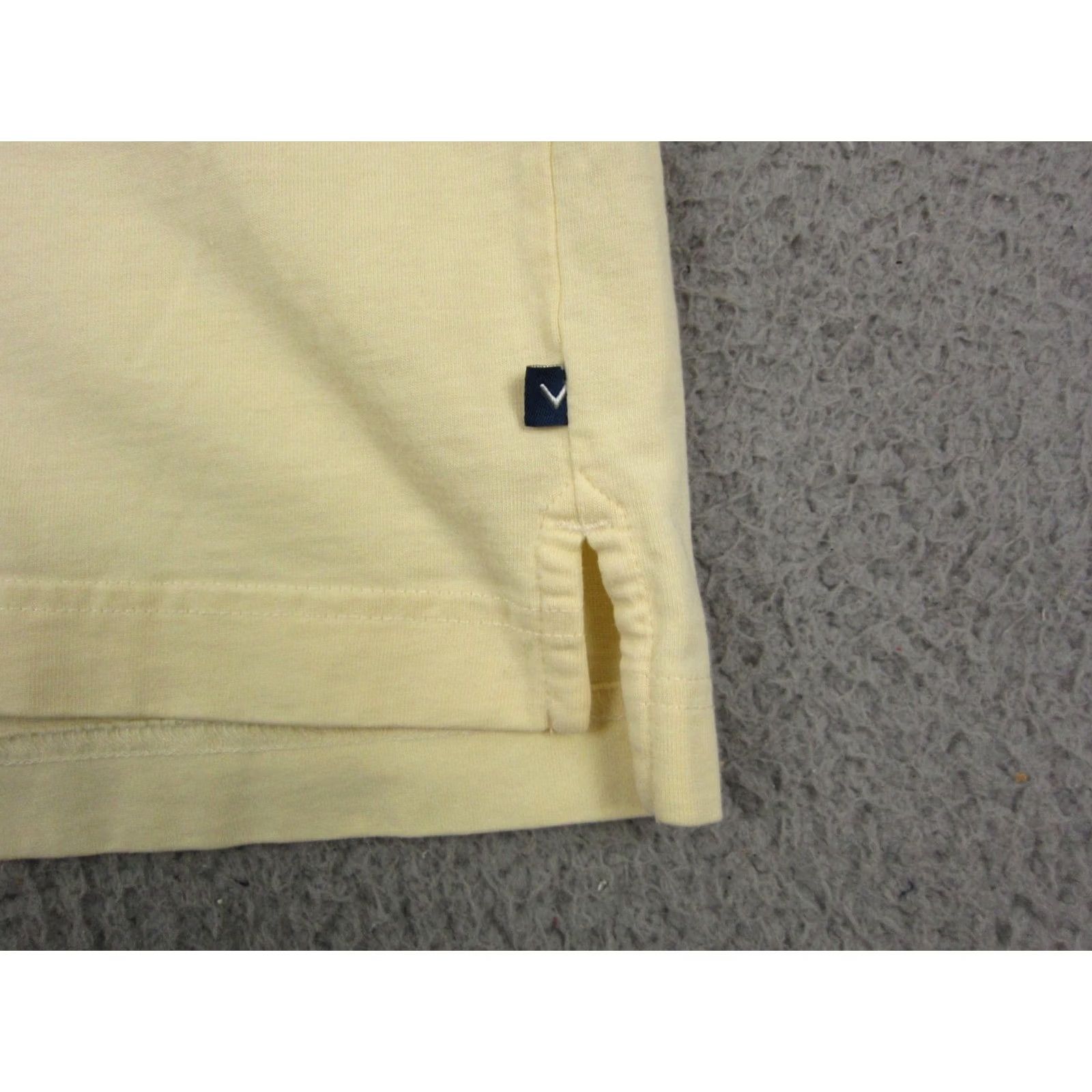 Callaway VINTAGE Callaway Golf Shirt Adult Medium Yellow Mens 90s Disco Leisure Y2K Size US M / EU 48-50 / 2 - 4 Thumbnail