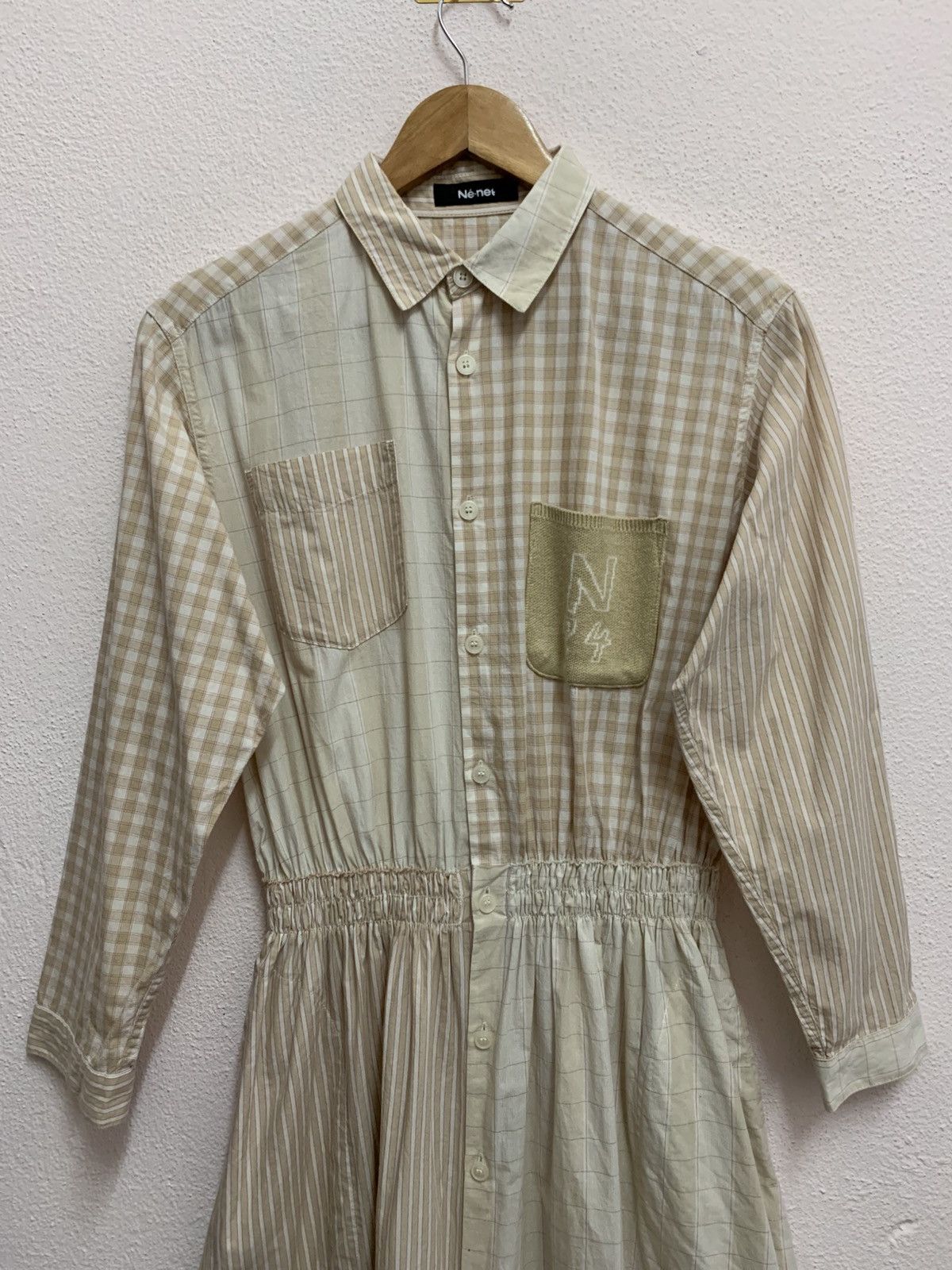 Issey Miyake NE-NET By Issey Miyake Hybric Maxi Dress Button Up Size M / US 6-8 / IT 42-44 - 2 Thumbnail