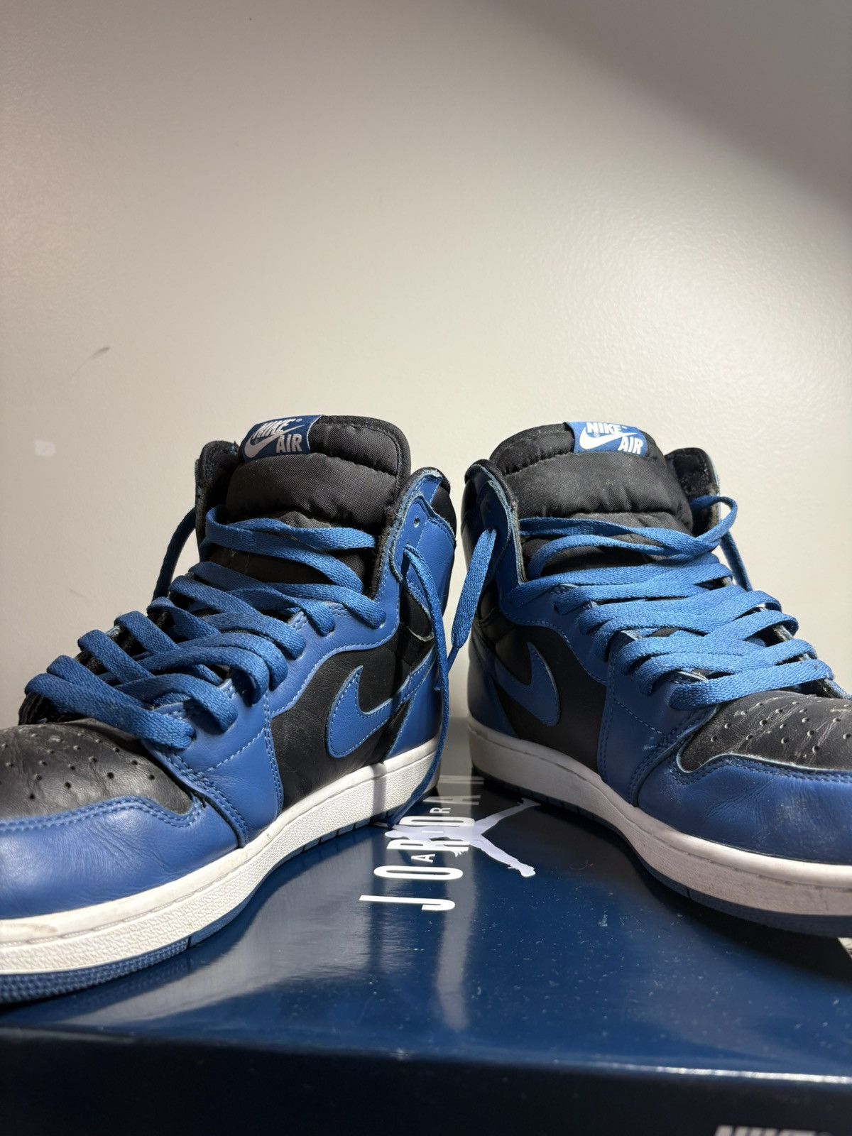 Jordan Brand Jordan 1 High Marina Blue Size US 13 / EU 46 - 5 Thumbnail