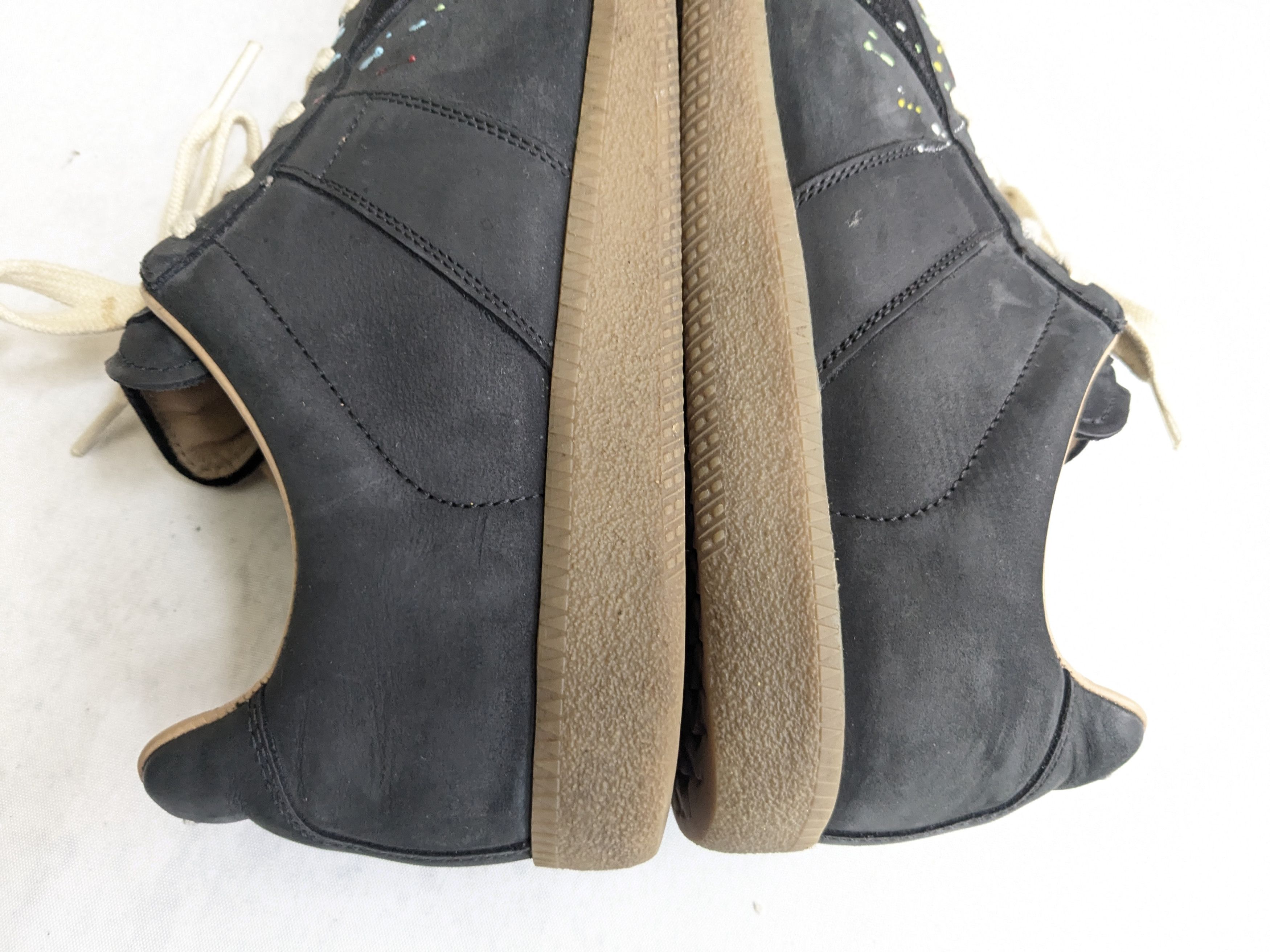 Maison Margiela Maison Margiela Replica GAT Paint Splatter Black 9 42 Low Size US 9 / EU 42 - 10 Thumbnail