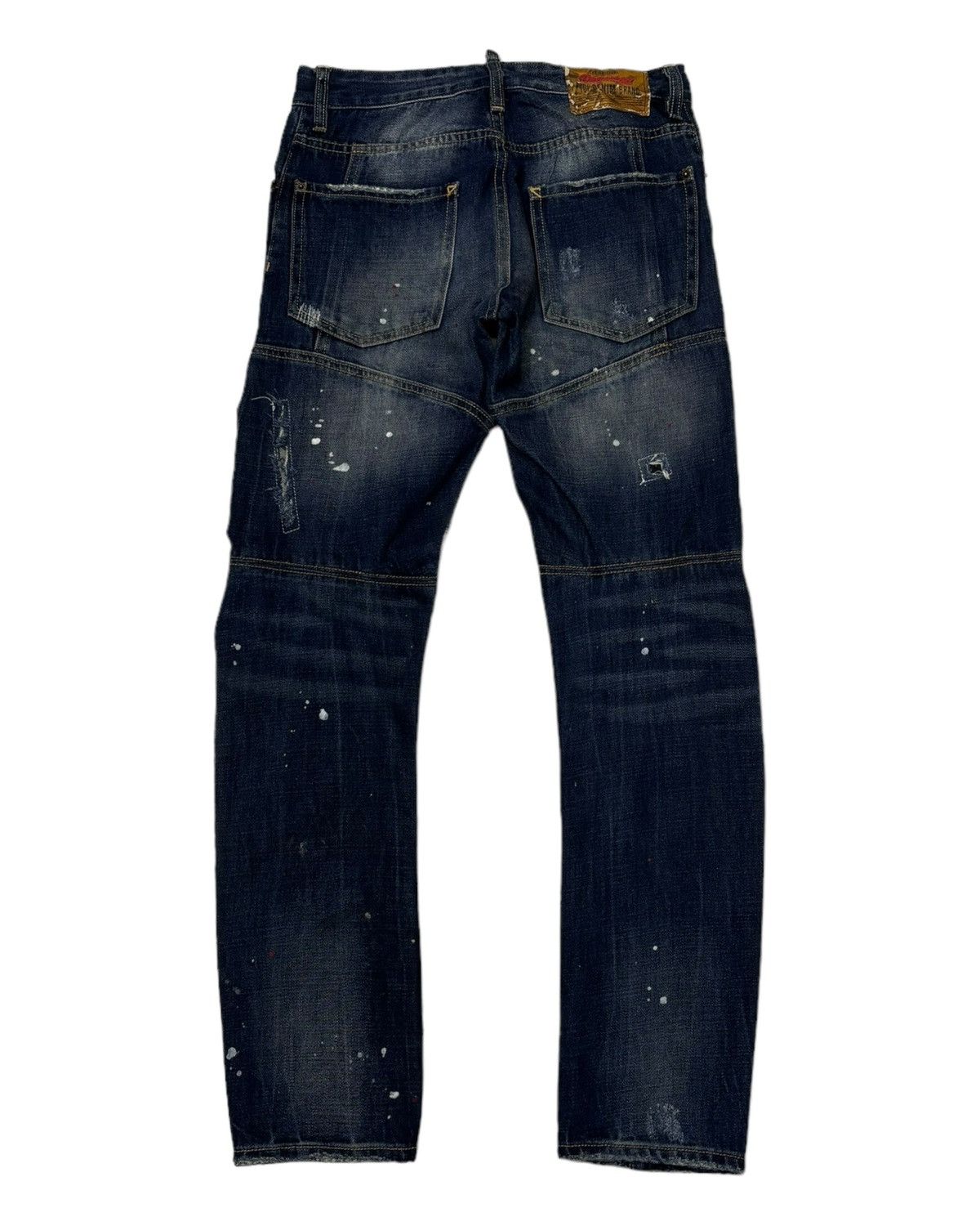 Dsquared2 DSQUARED2 CRAZY DISTRESSED PAINTER JEANS Size US 29 - 2 Thumbnail