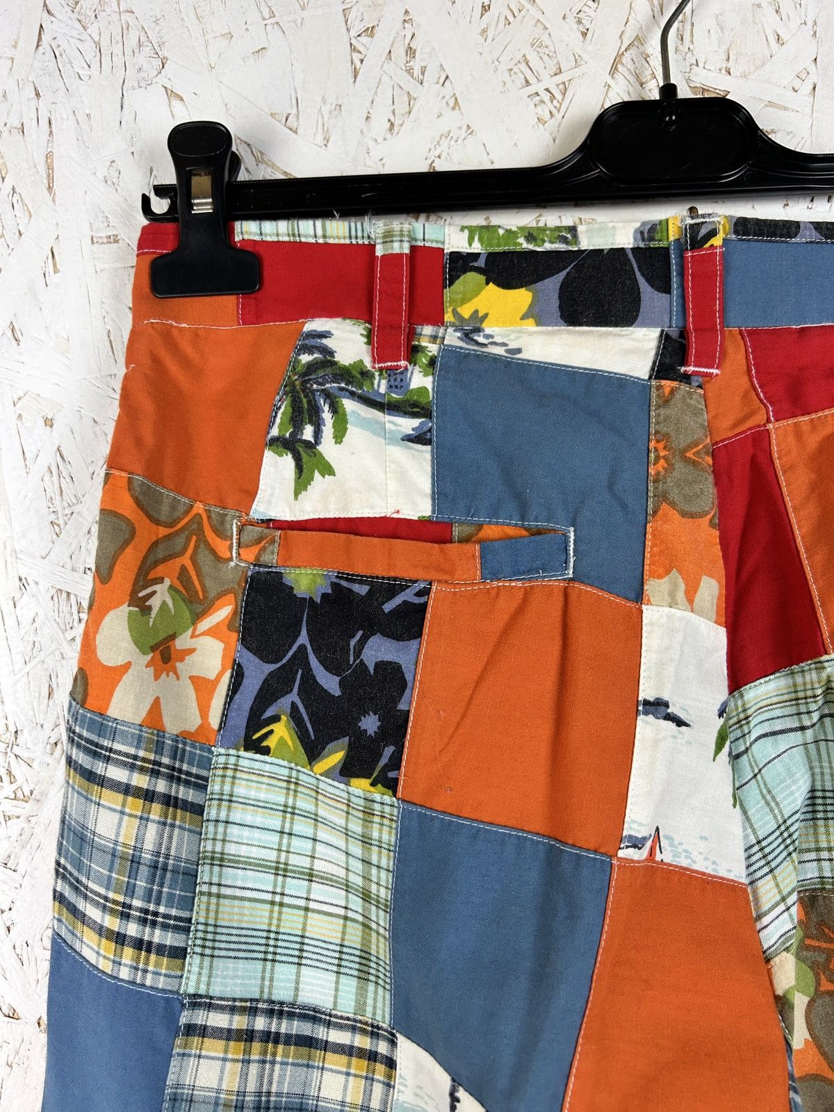 Japanese Brand Vintage Patchwork Loud Mouth Golf Trousers Pants 32/32 Size US 32 / EU 48 - 7 Thumbnail