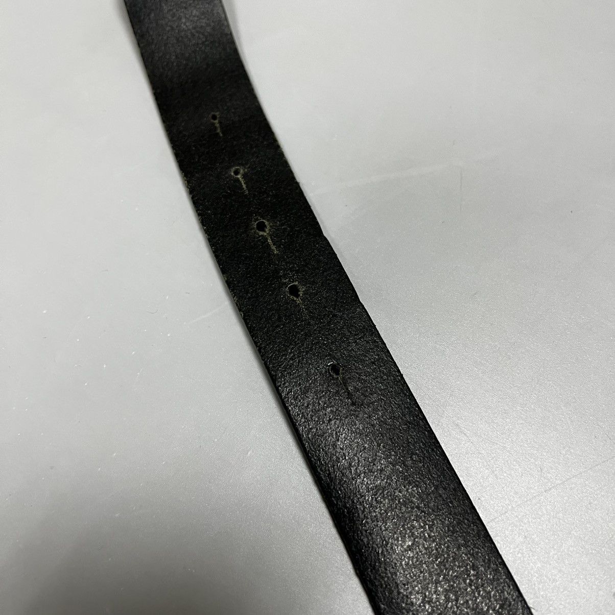 Carhartt Carhartt Leather Belt Vintage Black Size ONE SIZE - 7 Thumbnail