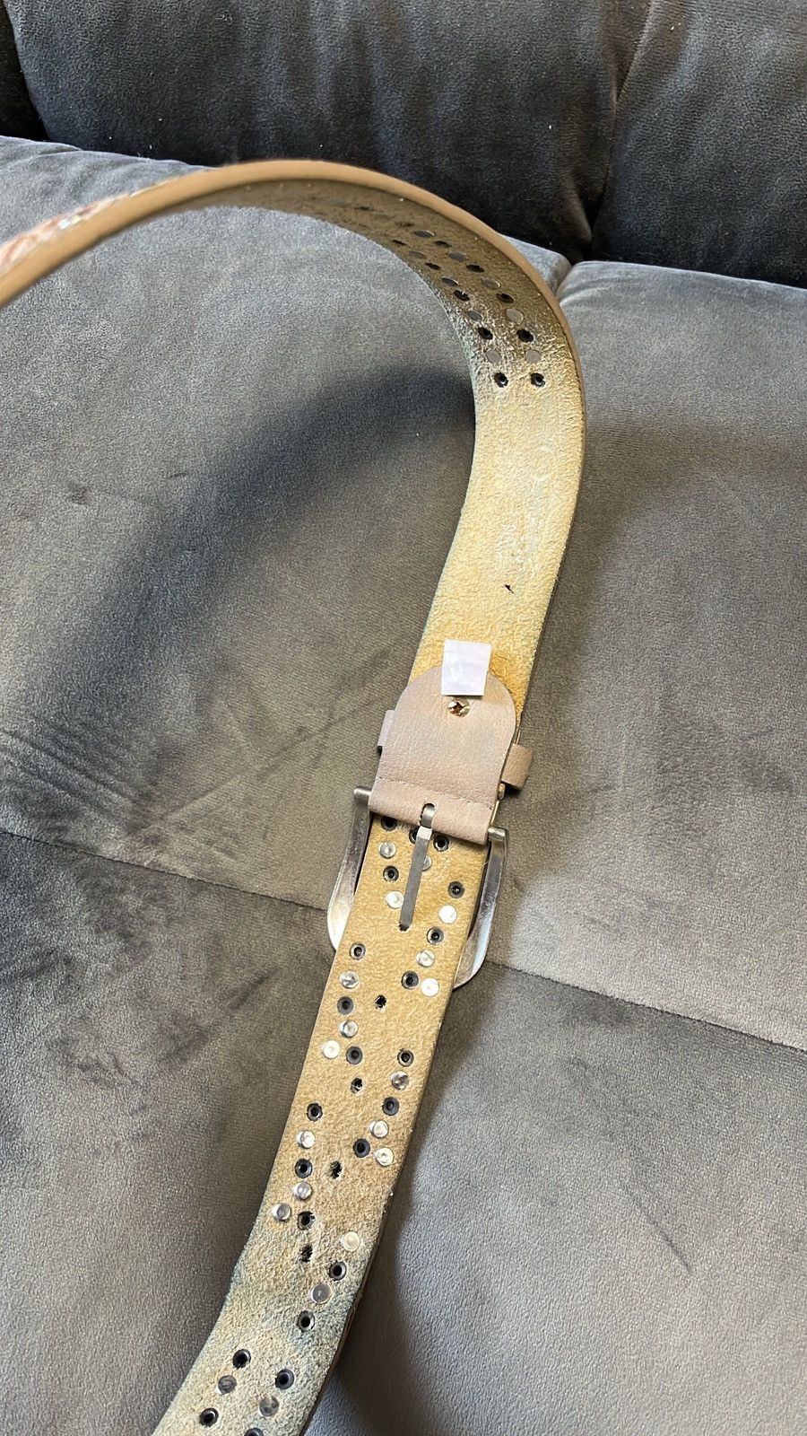 Japanese Brand × Vintage Vintage Rhinestones Distressed bb simon style belst Size ONE SIZE - 3 Thumbnail