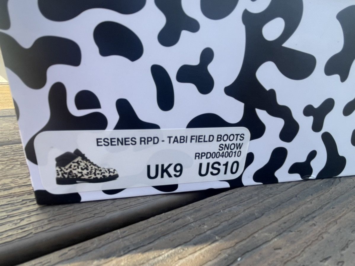 ESENES WORLDWIDE Esenes x RPD “Snow” Tabi boots Size US 10 / EU 43 - 14 Thumbnail