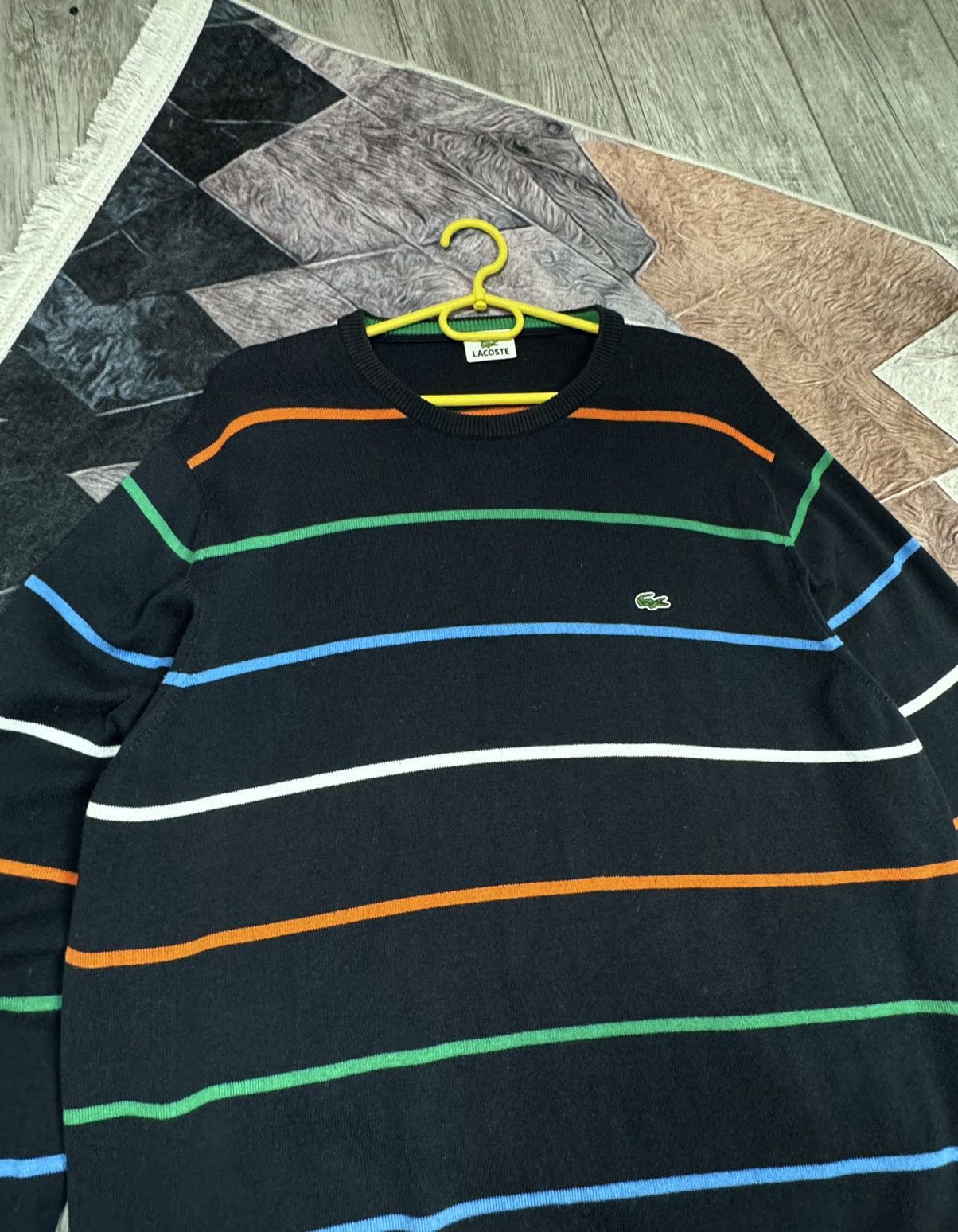 Lacoste Vintage Lacoste sweatshirt hype luxury size XL Size US XL / EU 56 / 4 - 4 Thumbnail