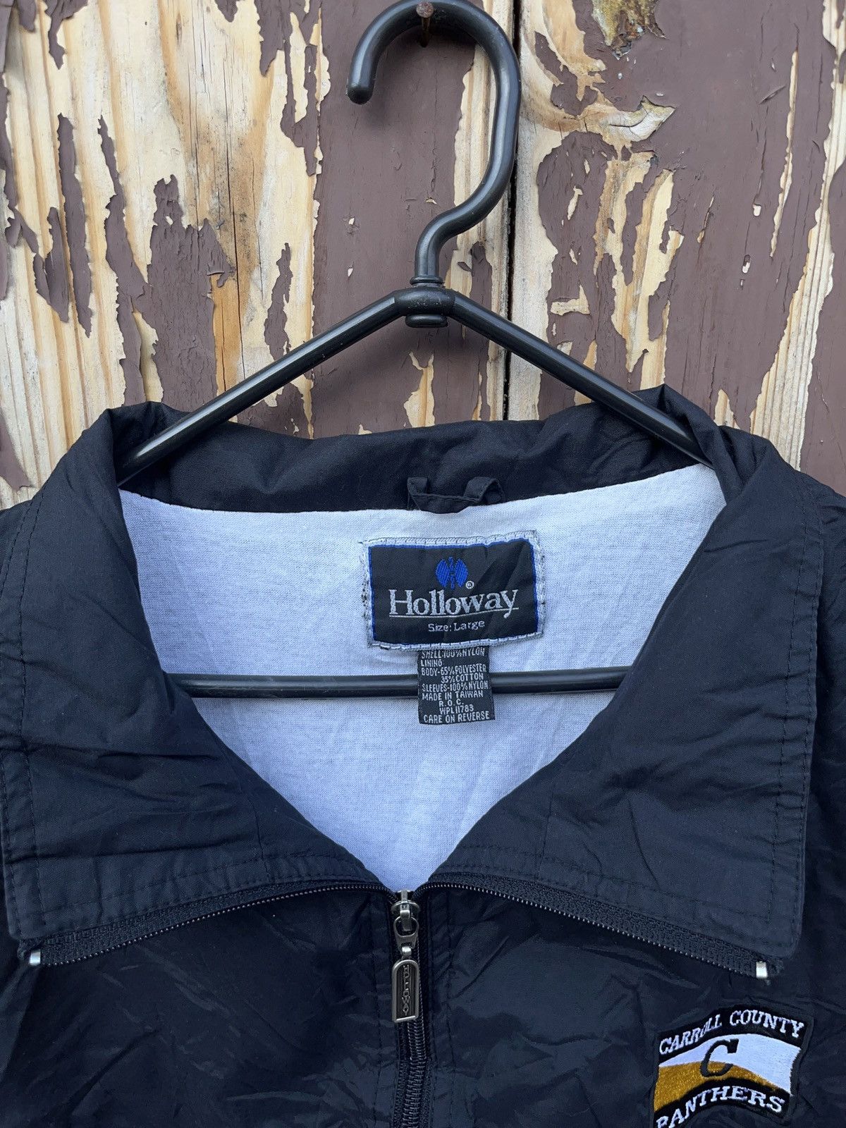 Holloway × Vintage Vintage Carroll County Panthers High School Windbreaker Size US L / EU 52-54 / 3 - 2 Thumbnail