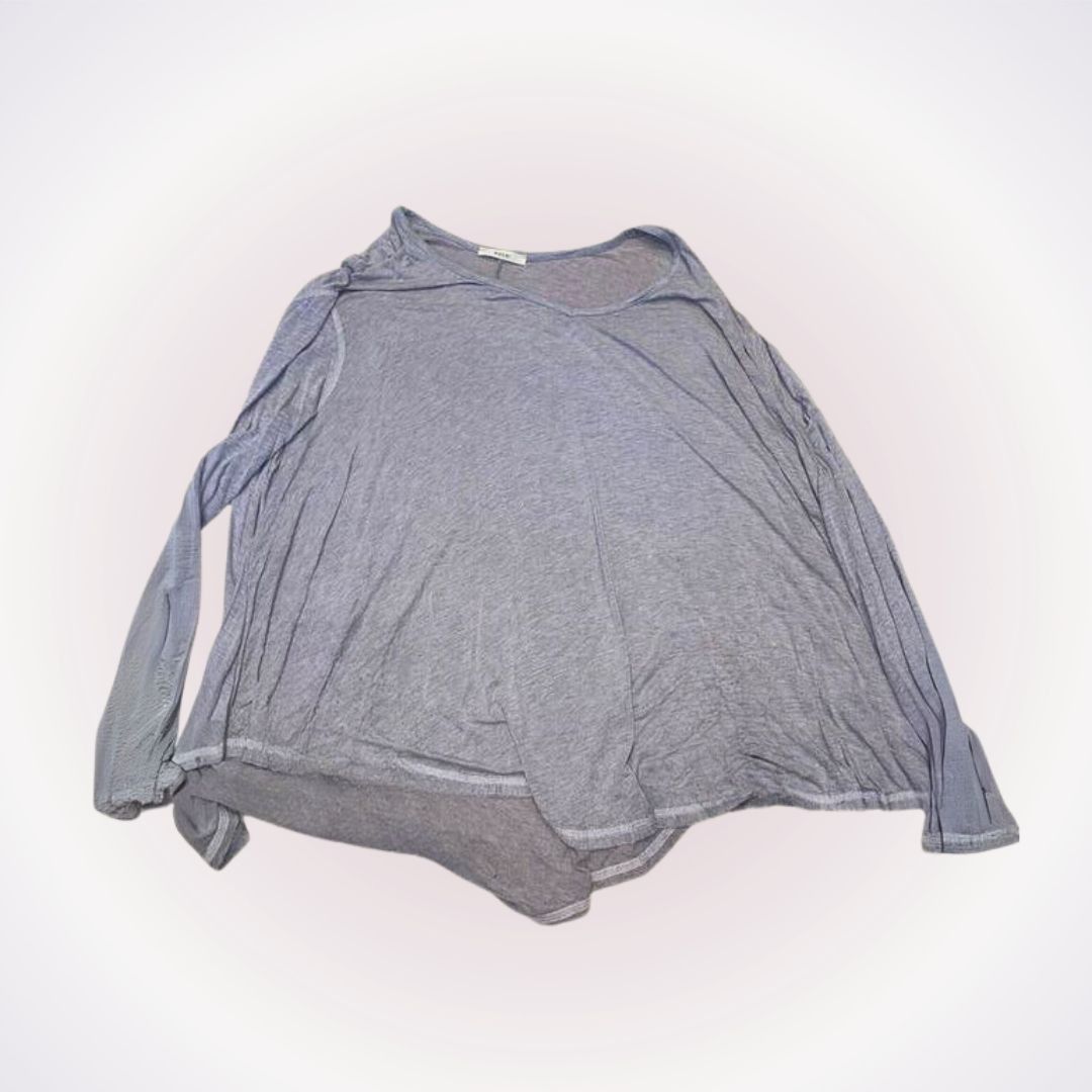 Other Easel Periwinkle Gray Long Sleeve Swing Shirt | Sz M Size M / US 6-8 / IT 42-44 - 1 Thumbnail