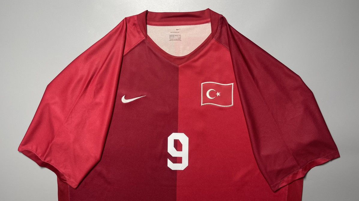 Vintage TURKEY NIKE 2006/2007 FOOTBALL HOME JERSEY #9 HAKAN SUKUR Size US XXL / EU 58 / 5 - 3 Thumbnail