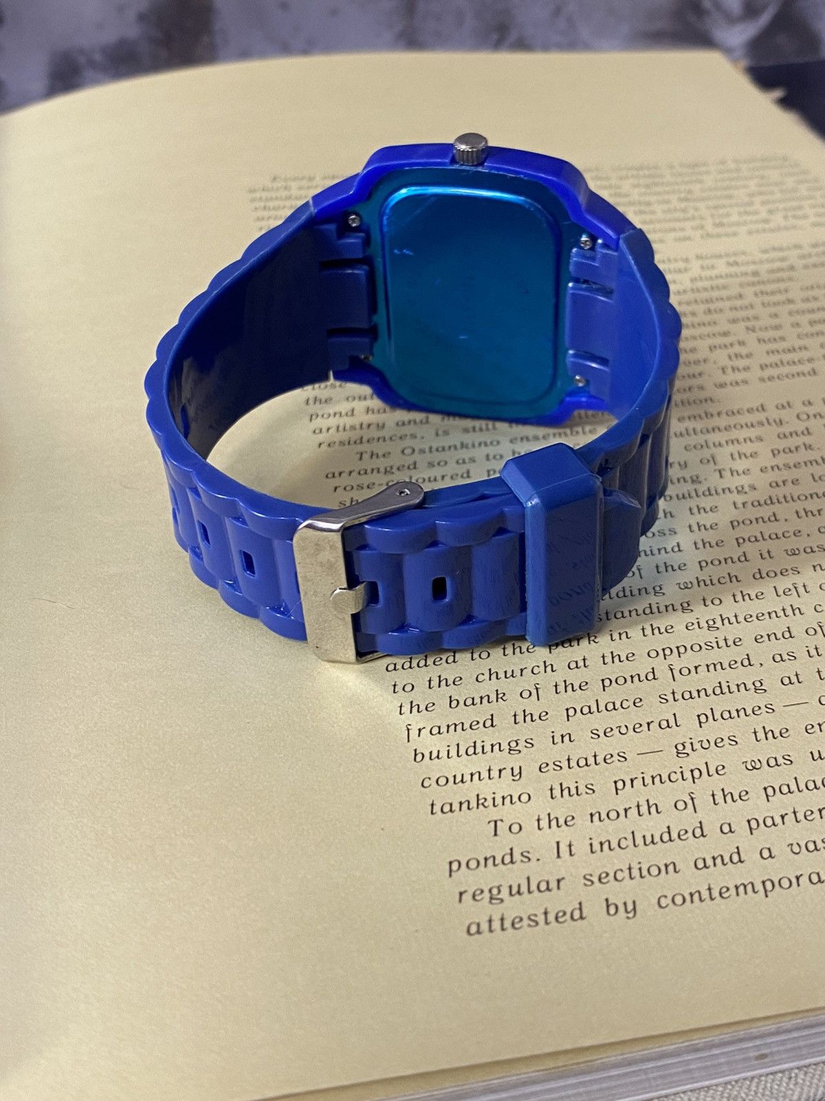 Jewelry Vintage Nixon Time Teller P Blue Watch Size ONE SIZE - 8 Thumbnail