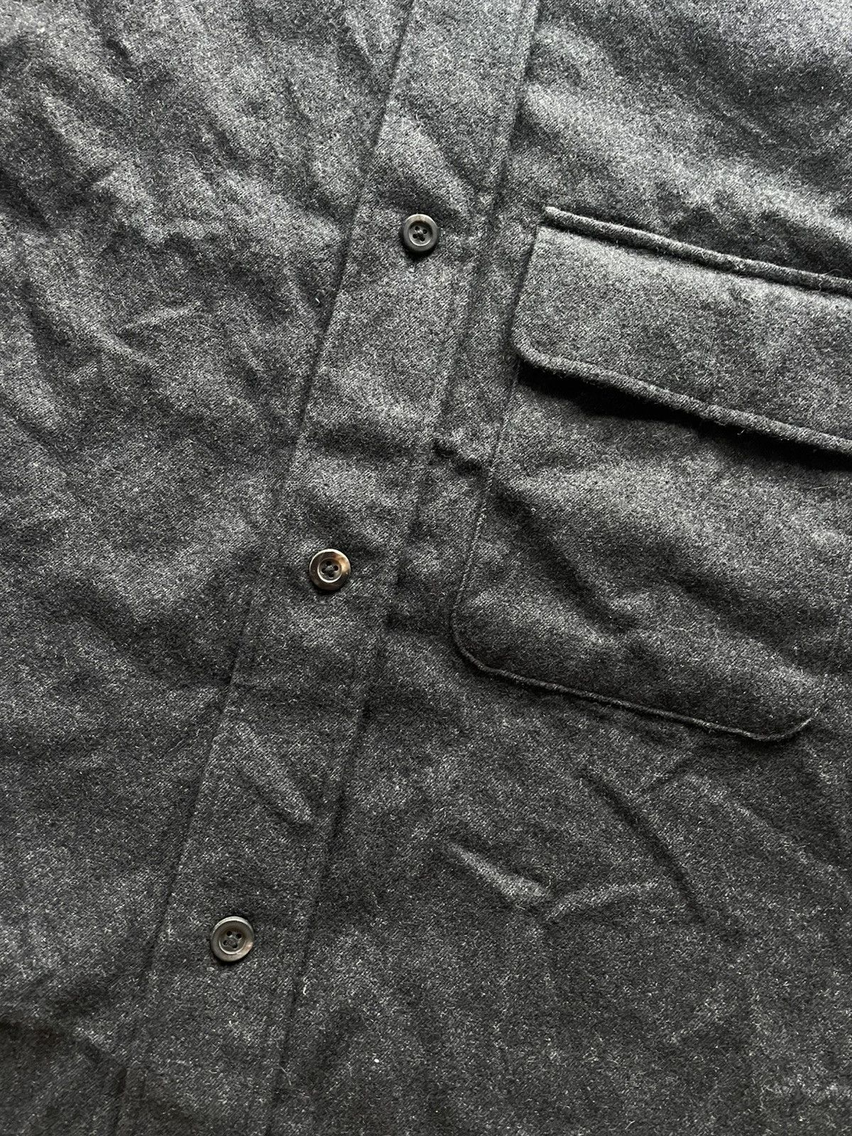 Margaret Howell Margaret Howell Shirt Wool Cotton Black Size Small Size US S / EU 44-46 / 1 - 3 Thumbnail
