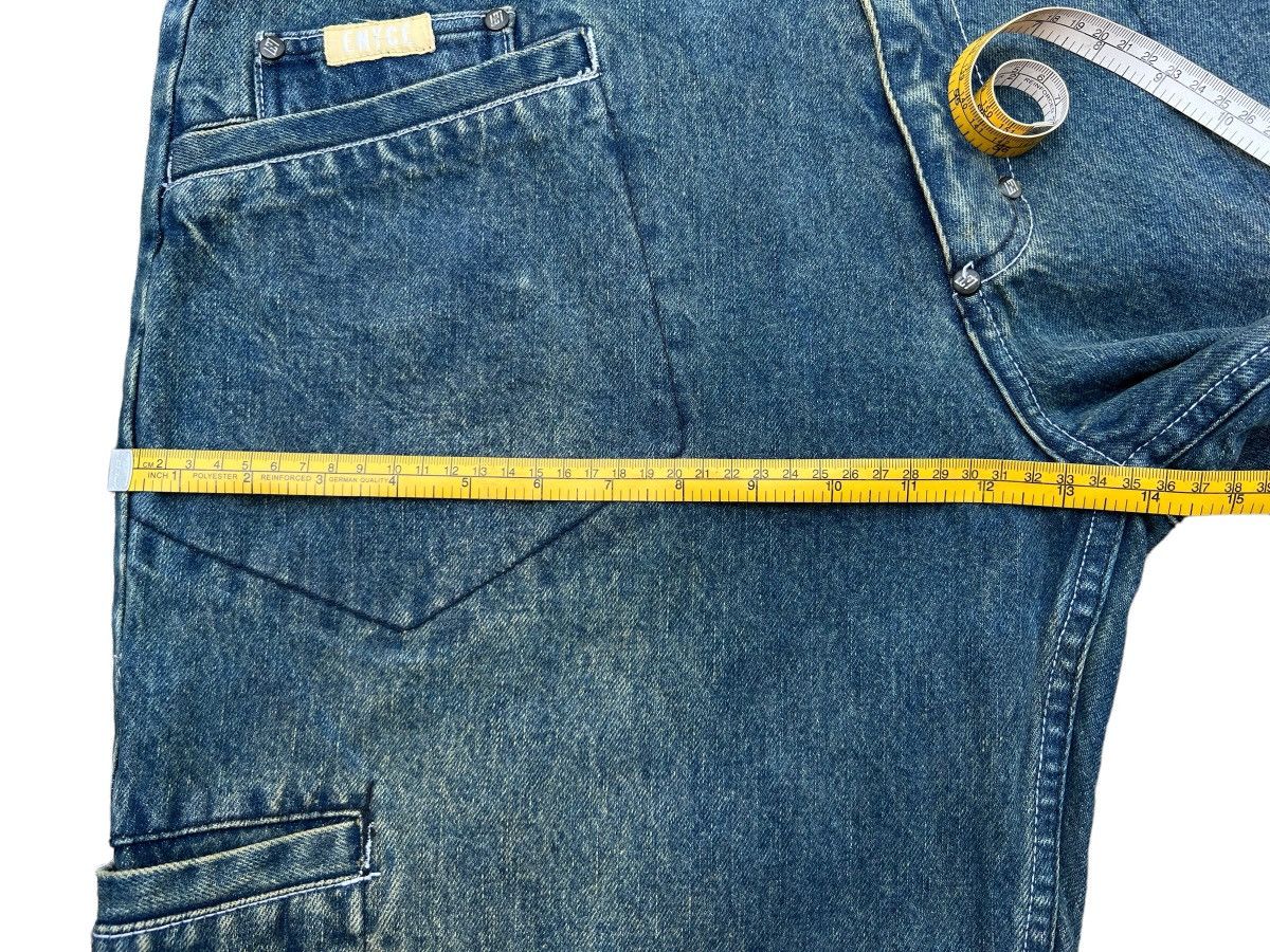 Enyce Enyce Y2K Multipocket Wide Baggy Denim Jeans 34x34 Size US 34 / EU 50 - 13 Thumbnail