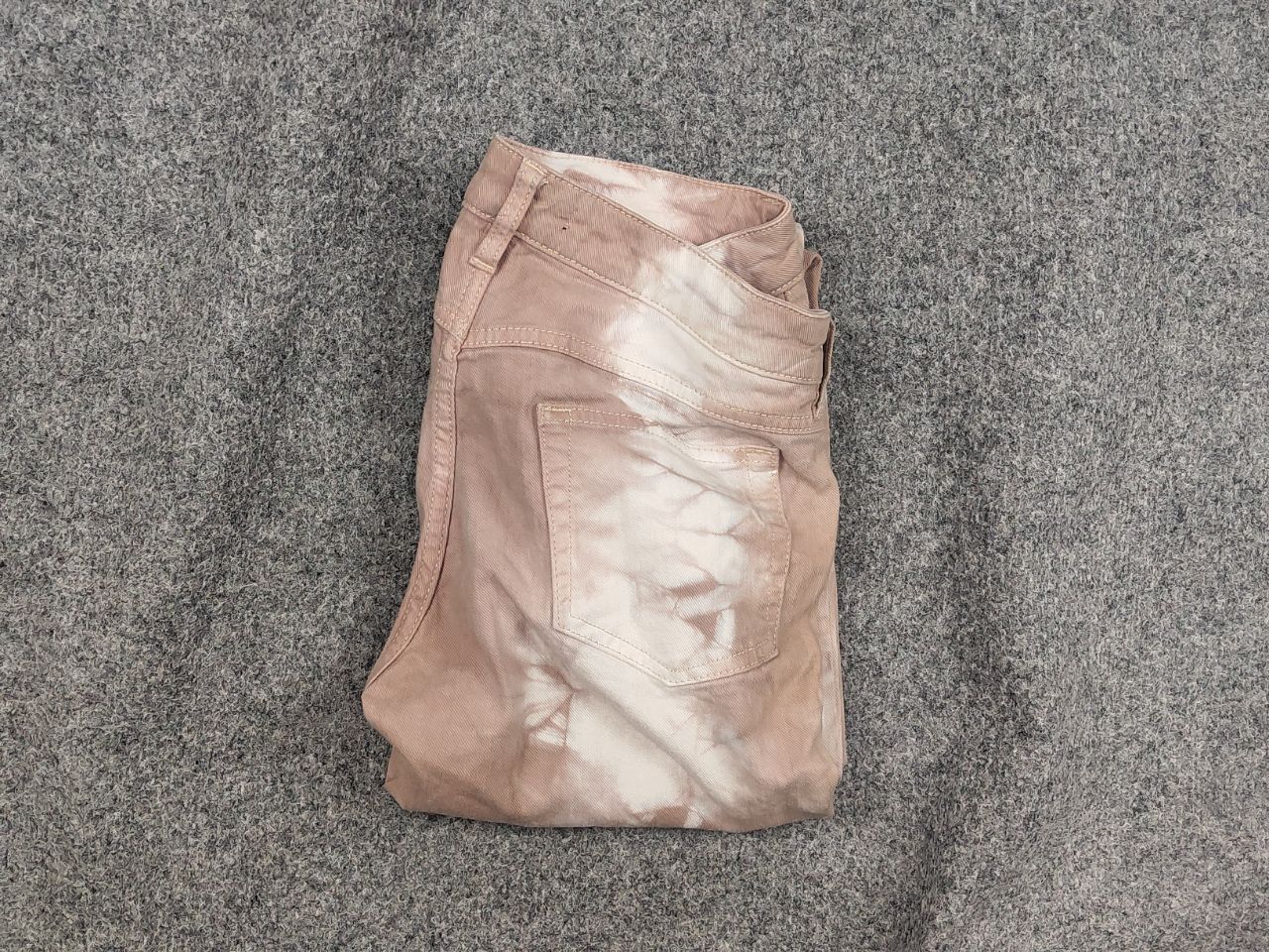 Isabel Marant Isabel Marant Stretch Jeans Pale Pink Cotton Denim Tie Dye Size 28" / US 6 / IT 42 - 1 Thumbnail