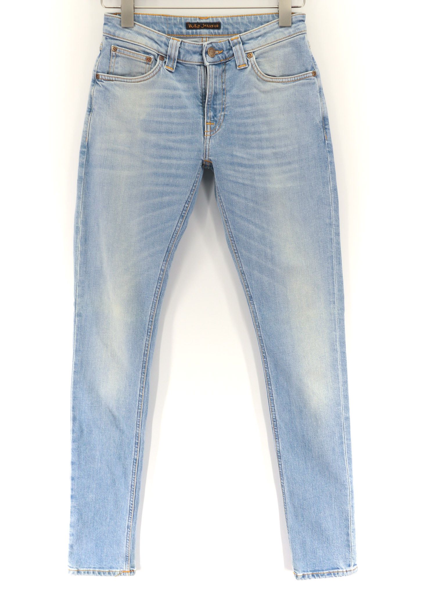 Nudie Jeans SKINNY LIN BLONDE ORANGE W28/L34 Organic Cotton Jeans 80448 Size US 28 / EU 44 - 1 Thumbnail