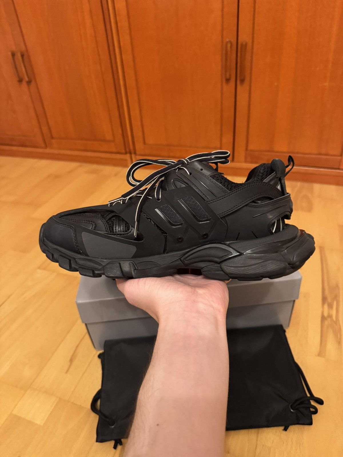 Balenciaga Balenciaga Track Triple Black Size US 9 / EU 42 - 5 Thumbnail
