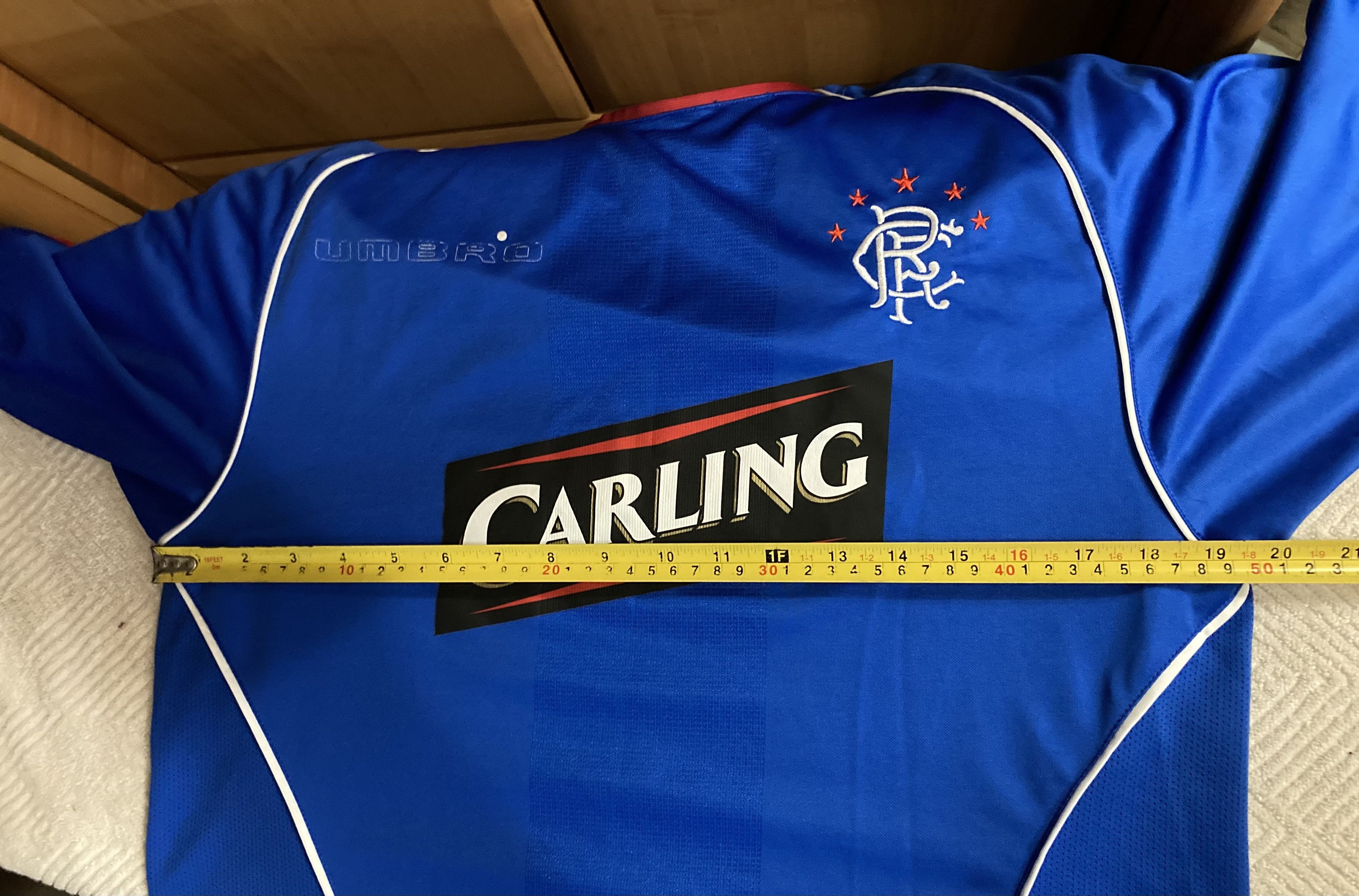Chelsea Soccer × Umbro Rangers 2005-2006 Home Soccer Jersey Shirt Size US M / EU 48-50 / 2 - 4 Thumbnail