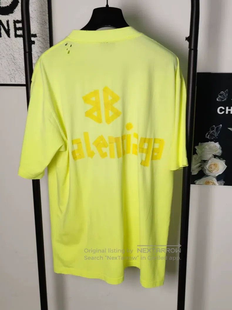 Balenciaga Balenciaga Tape T-Shirt Size US S / EU 44-46 / 1 - 2 Thumbnail
