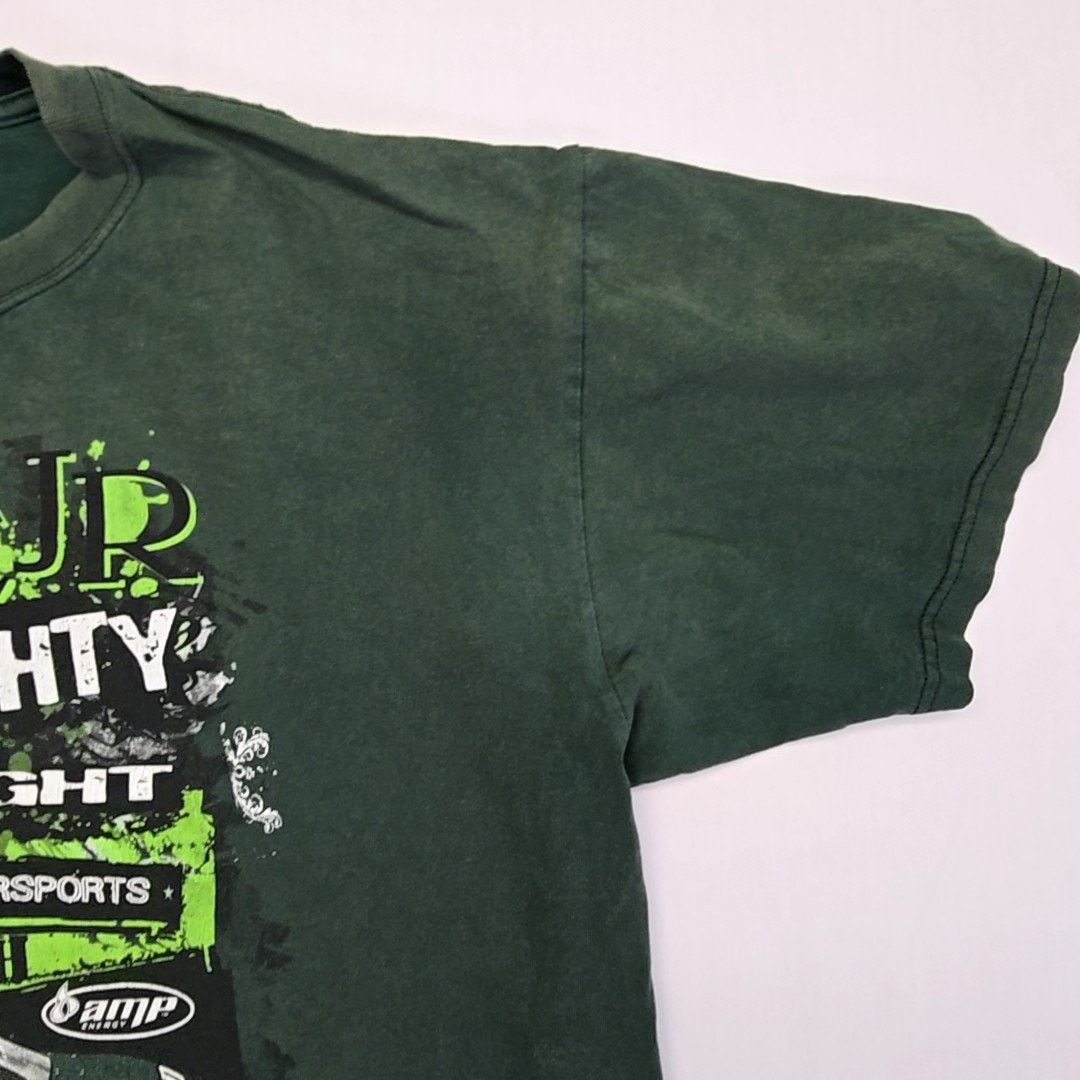 Chase Authentics Dale Jr NASCAR Shirt AMP Green XL Graphic Racing Tee Size US XL / EU 56 / 4 - 5 Thumbnail