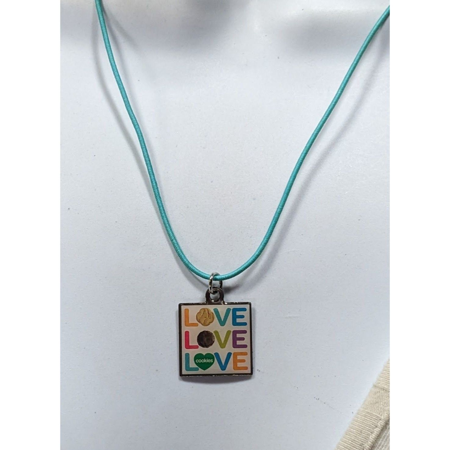 Other Girls Scout Cookies Love Pendant Necklace Size ONE SIZE - 5 Thumbnail