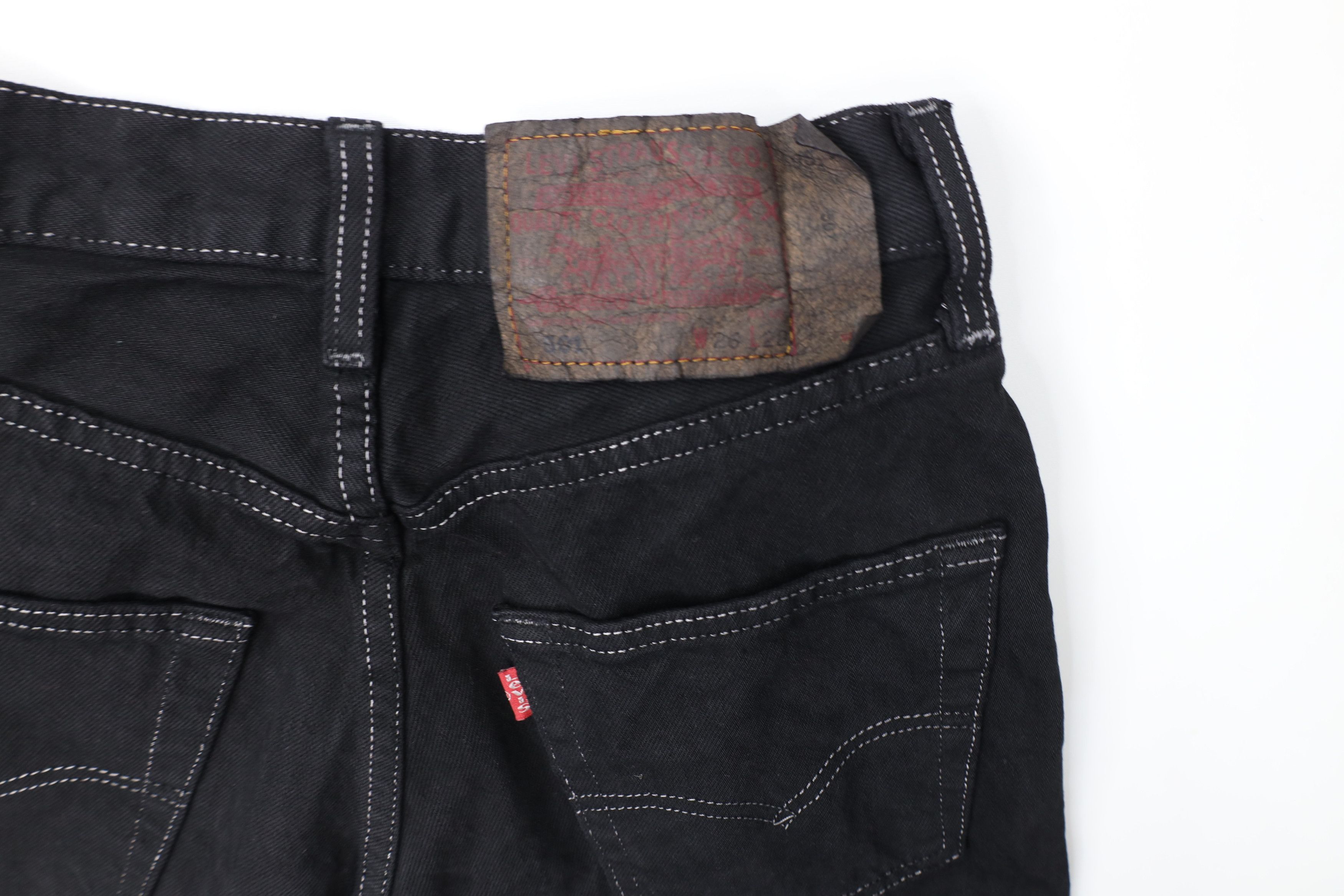 Levi's Vintage 90s Levis 501xx Button Fly Original Fit Jeans Black Size 26" / US 2 / IT 38 - 14 Thumbnail