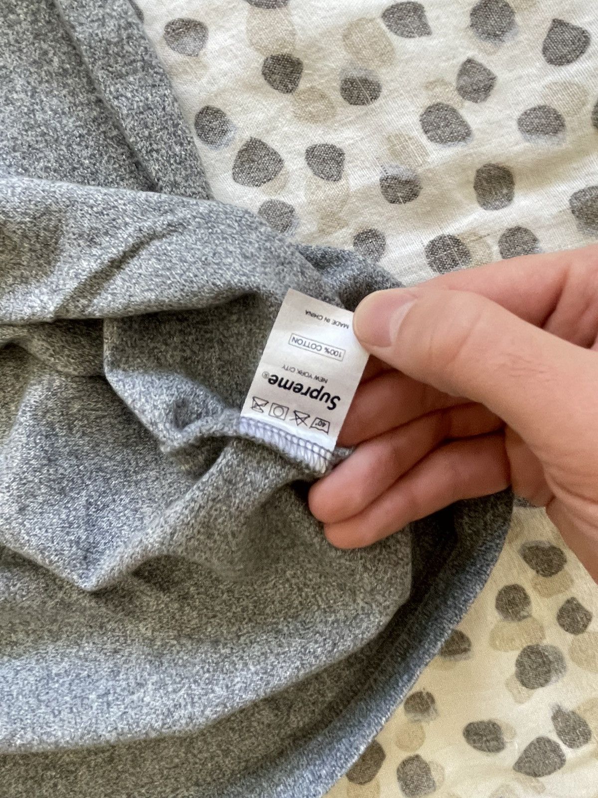 Disney × Supreme Supreme Disney Mickey FW09 gray Med Size US M / EU 48-50 / 2 - 11 Thumbnail