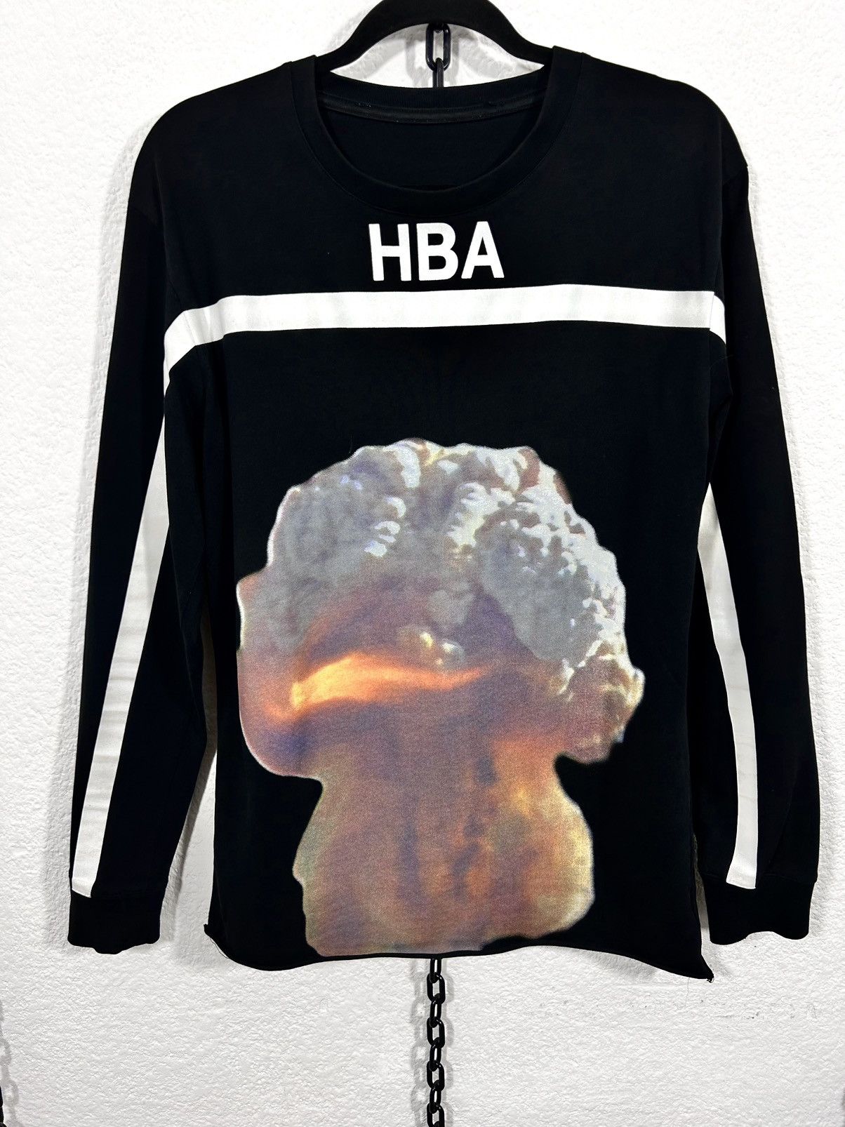 image of Archival Clothing x Hood By Air Bomb Prototype Shirt Archive in Black, Men's (Size Medium)