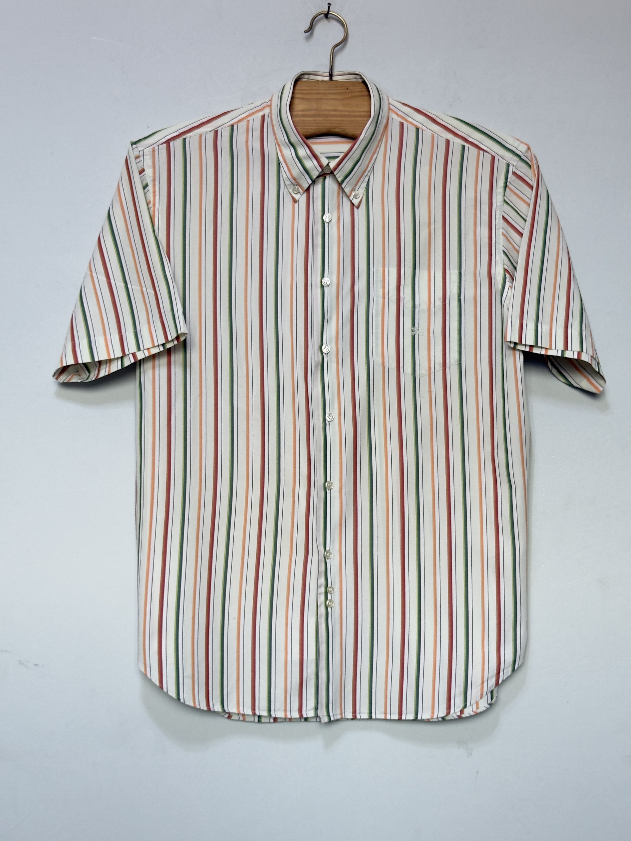 Burberry 🔥 Burberry striped shirt cotton xl Size US XL / EU 56 / 4 - 3 Thumbnail