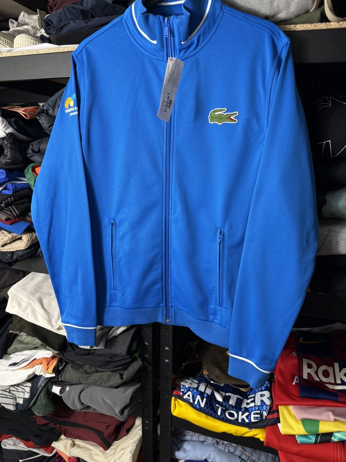 Lacoste NWT Lacoste Sport Miami Open Track Jacket Full Zip Tennis Size US S / EU 44-46 / 1 - 3 Thumbnail