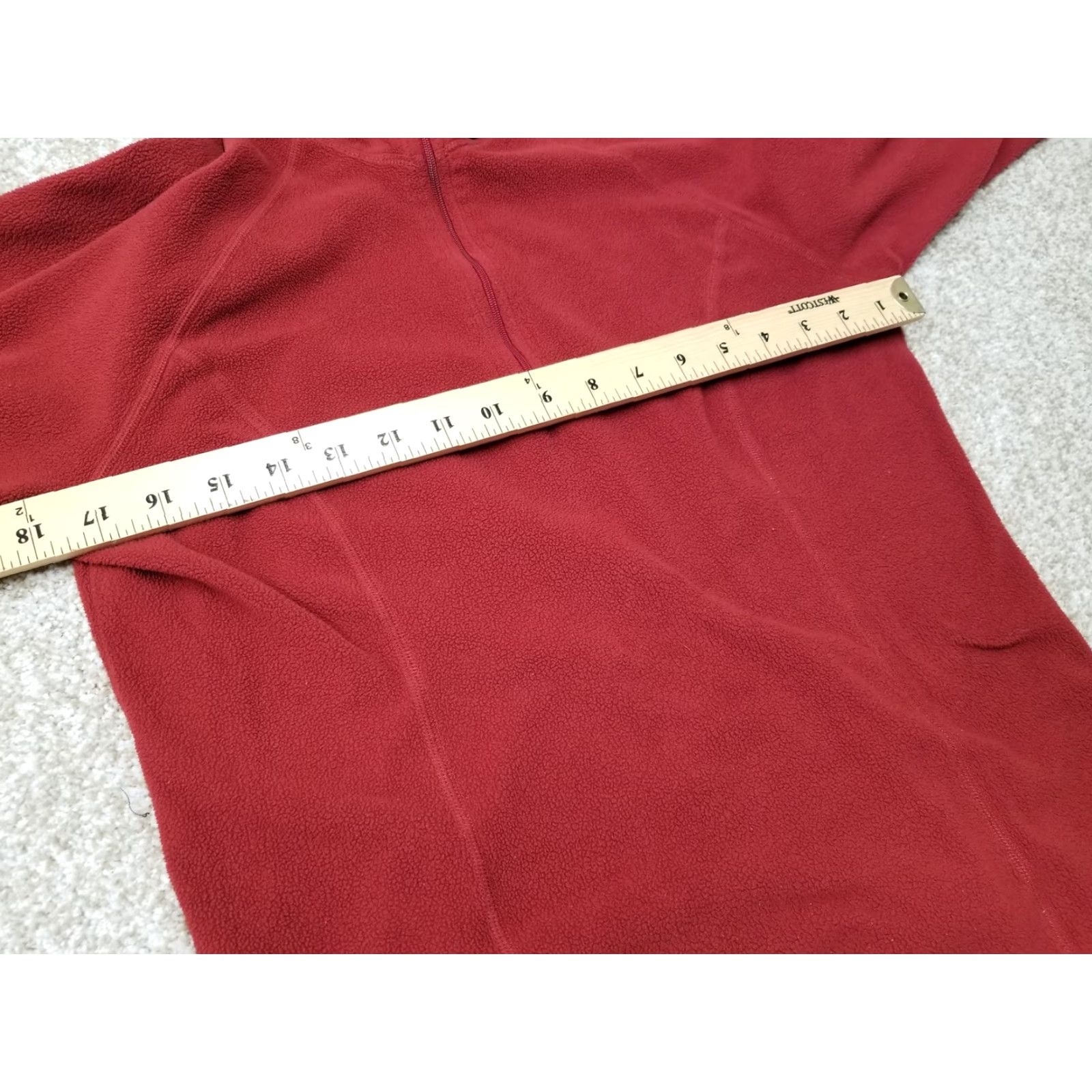 Vintage VINTAGE LL Bean Sweater Womens Small Red Polyester 1/4 Zip Pullover Fleece Casual Size S / US 4 / IT 40 - 5 Thumbnail
