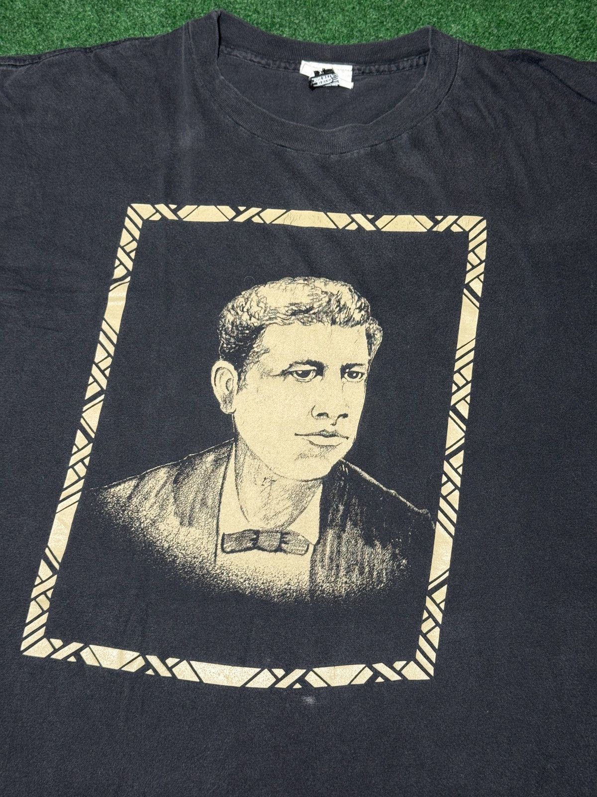 Vintage Vtg 90s Black Innovator RARE Black History Boxy T Shirt Size US XL / EU 56 / 4 - 2 Thumbnail