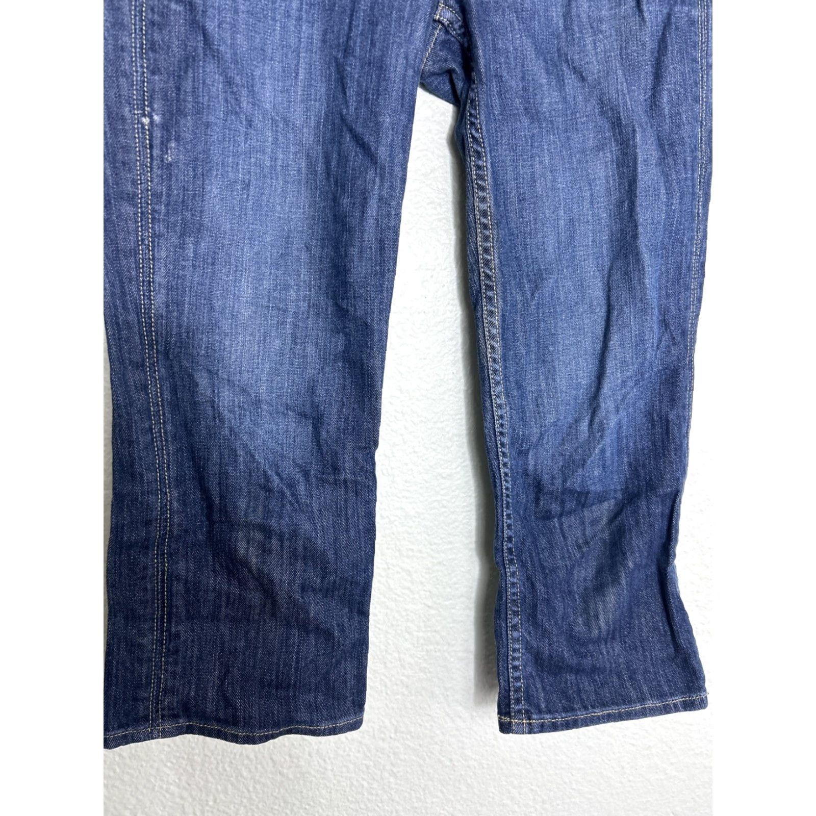 Hudson HUDSON Dark Wash Cropped Jeans Womens 30x21 Size 30 Regular Blue Cropped Jeans Womens Fashion 90s? Size 30" / US 8 / IT 44 - 2 Thumbnail