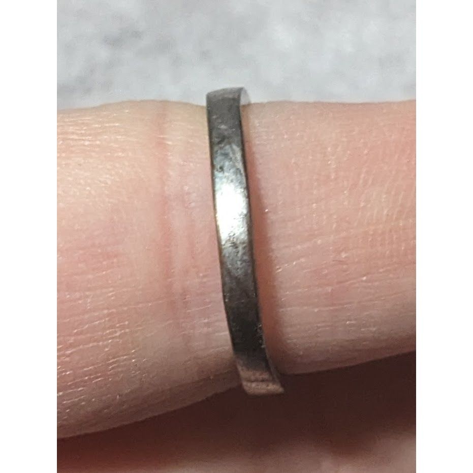 Other Classic Sterling Silver Gemmed Engagement Ring Size 7 1/2 Size ONE SIZE - 8 Thumbnail
